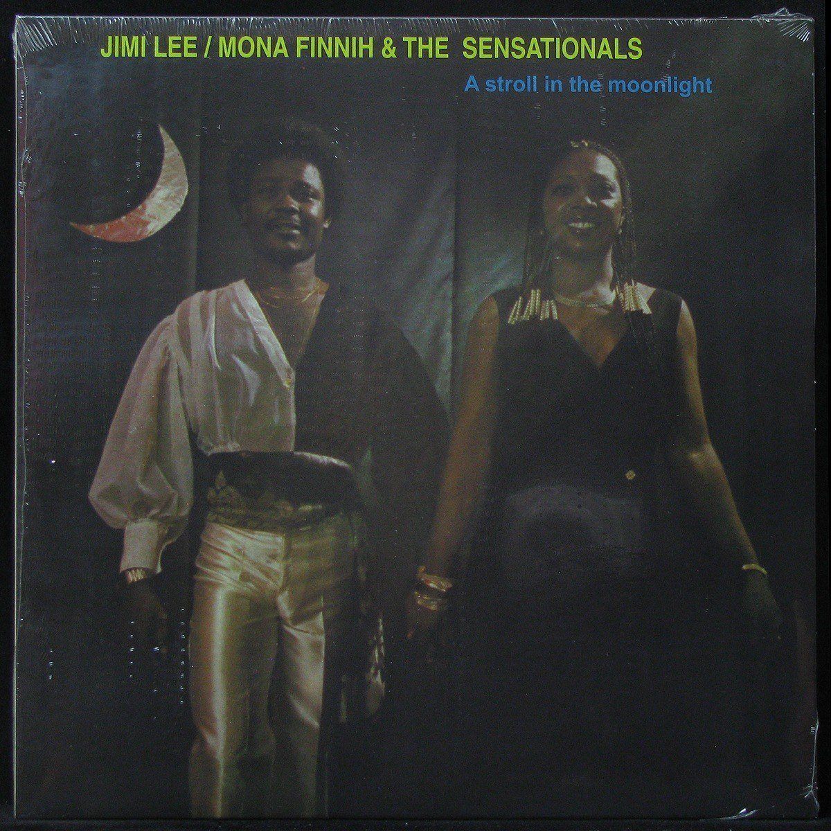 LP Jimmy Lee / Mona Finnih & The Sensationals — A Stroll In The Moonlight фото