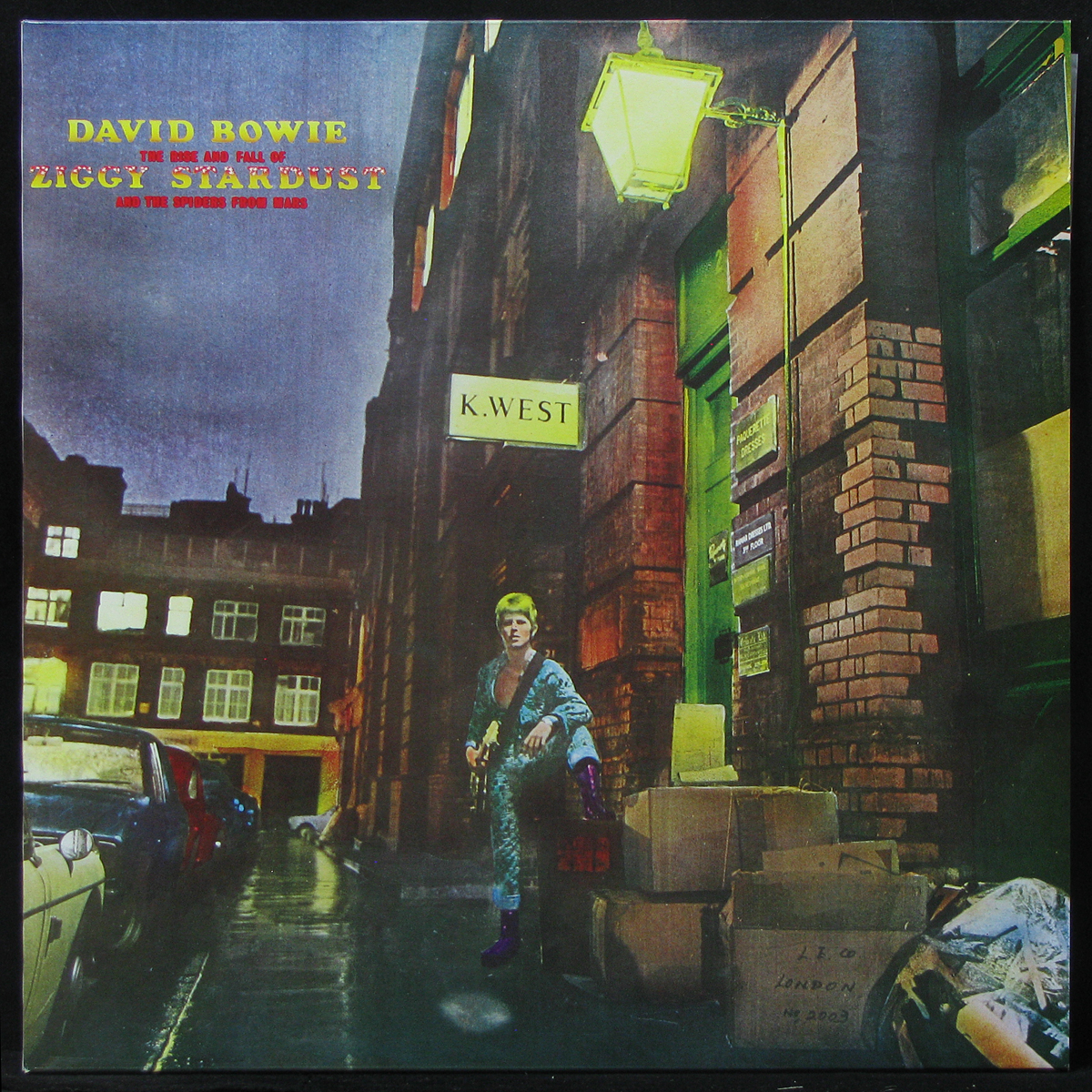 LP David Bowie — Rise And Fall Of Ziggy Stardust (coloured vinyl) фото
