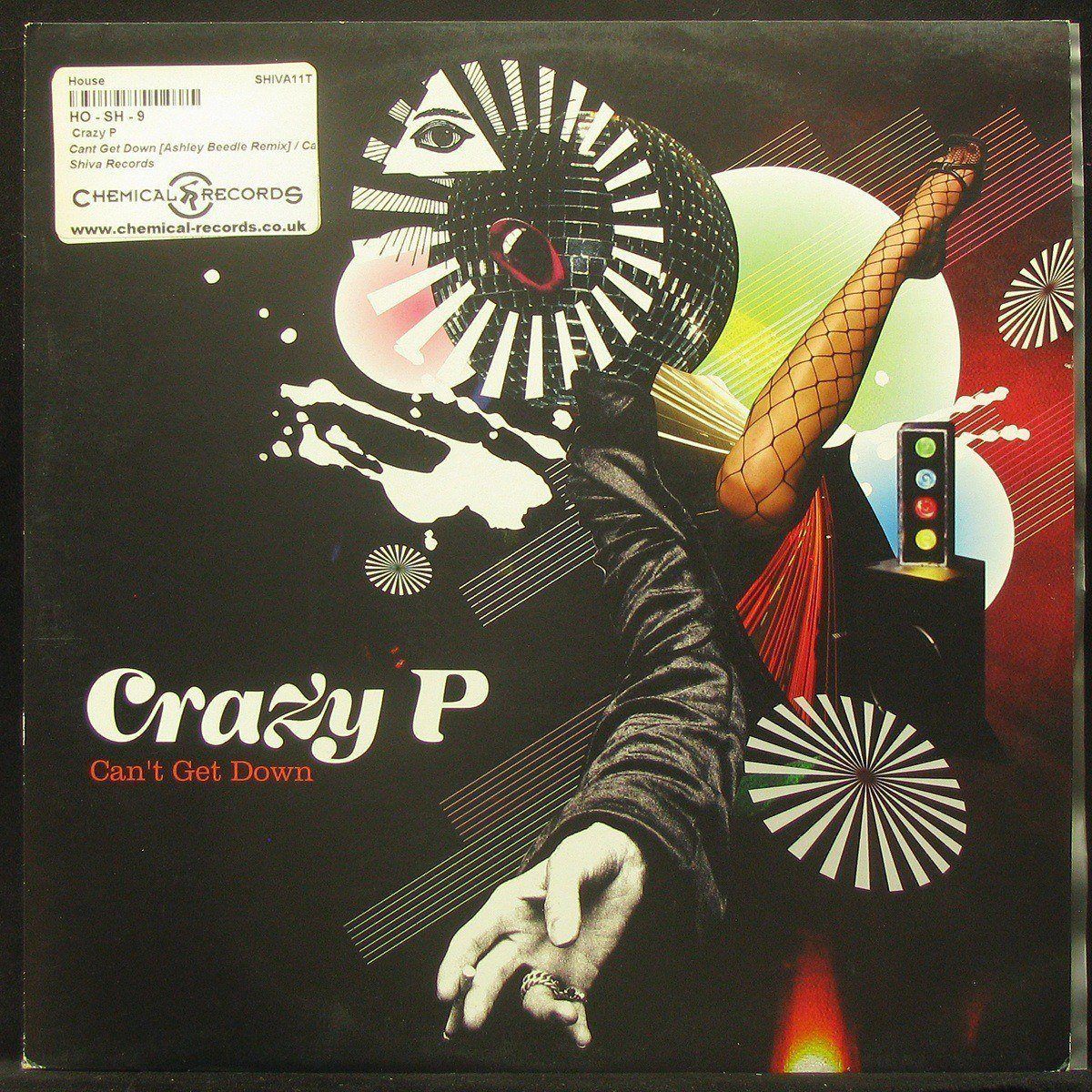LP Crazy P — Can't Get Down (maxi) фото