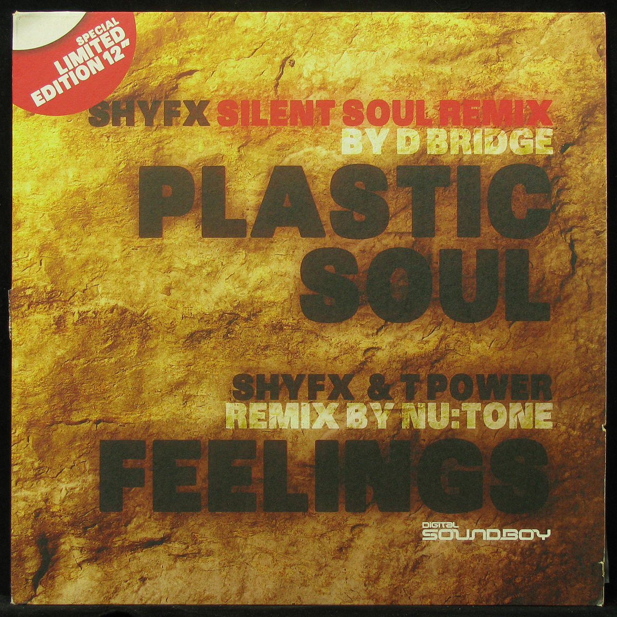 LP Shy FX / Shy FX & T Power — Plastic Soul (D Bridge Silent Soul Remix) / Feelings (Nu:Tone Remix) (maxi) фото