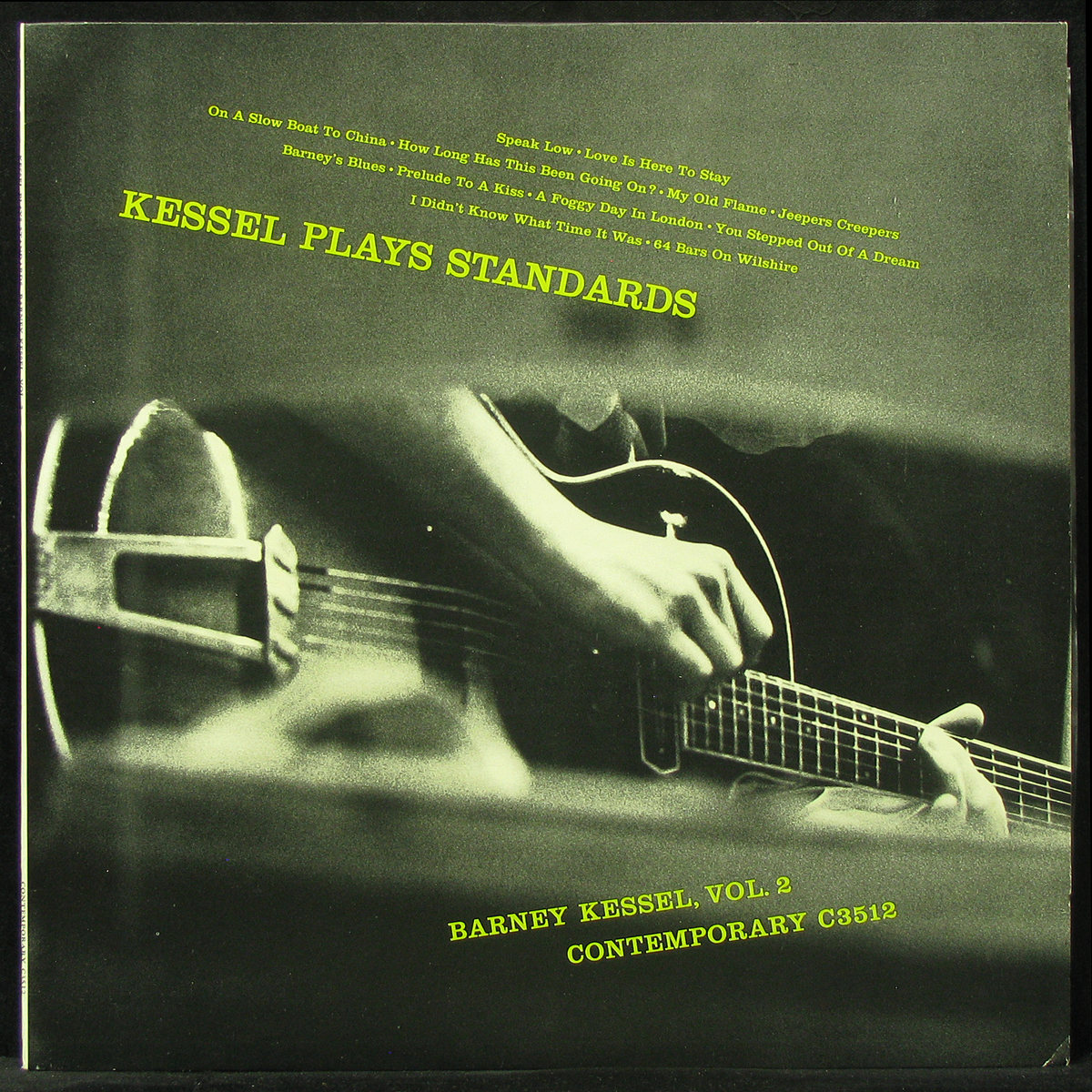 LP Barney Kessel — Kessel Plays Standards. Barney Kessel, Vol. 2 фото