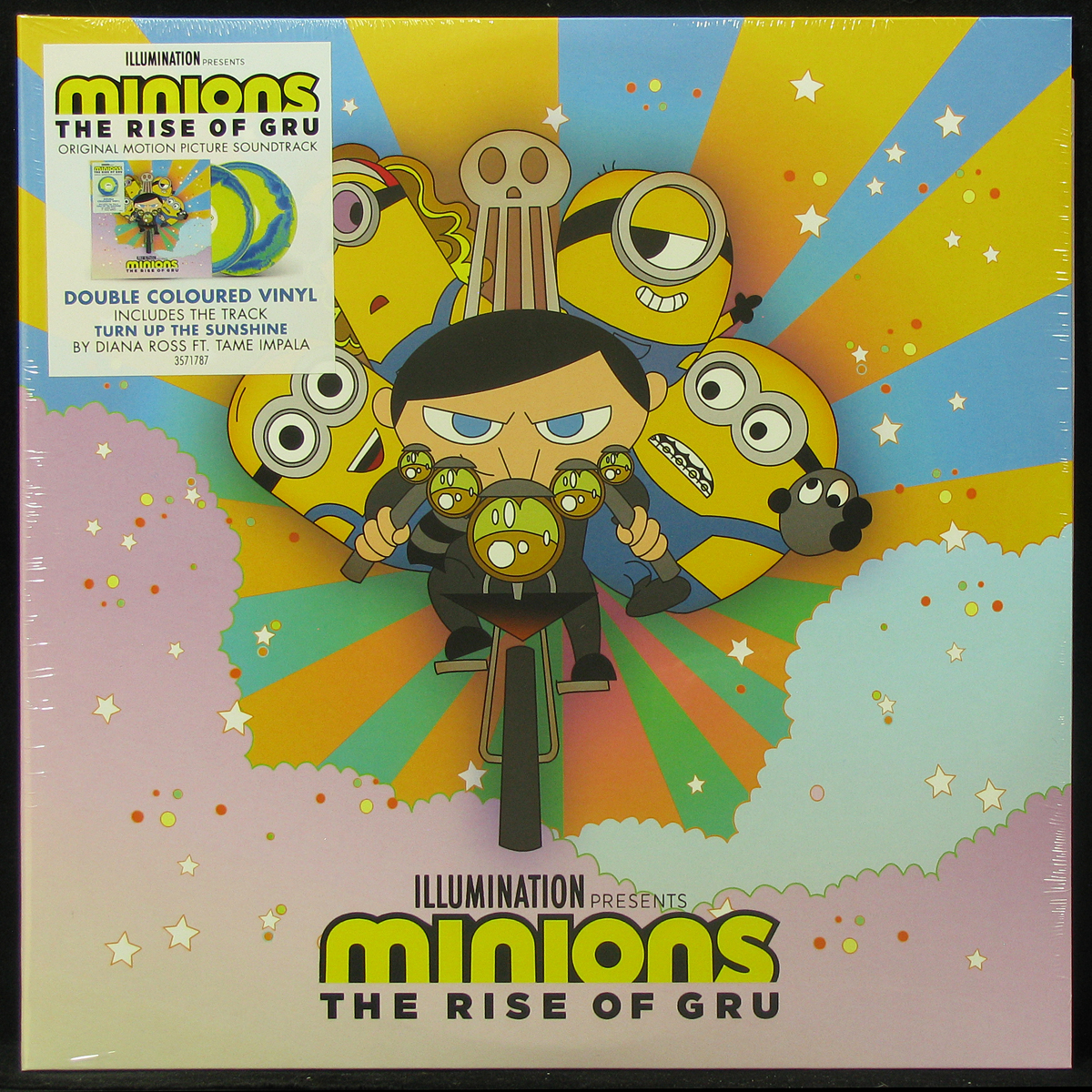 Пластинка Soundtrack - Minions: The Rise Of Gru (2LP, coloured vinyl ...