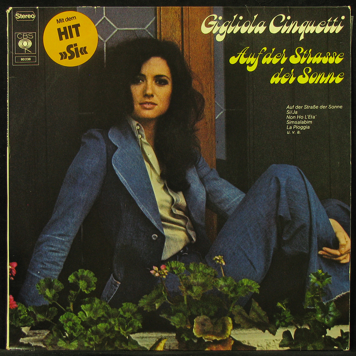 LP Gigliola Cinquetti — Auf Der Strasse Der Sonne фото