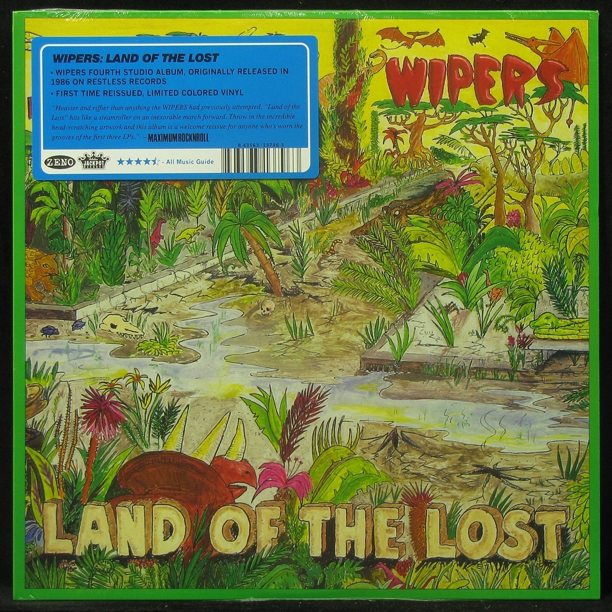 LP Wipers — Land Of The Lost (coloured vinyl) фото