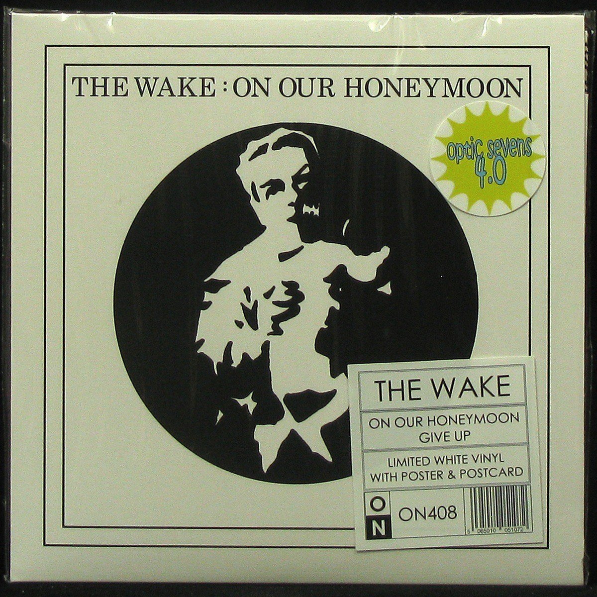 LP Wake — On Our Honeymoon (single, coloured vinyl, + poster, + postcard) фото