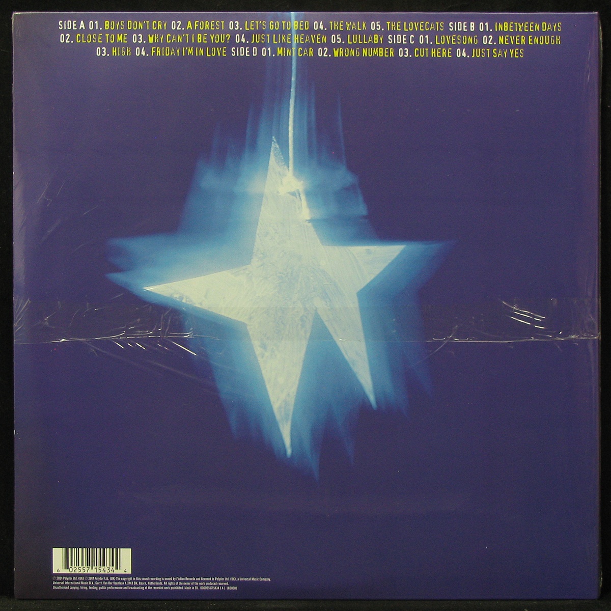 LP Cure — Greatest Hits (2LP) фото 2