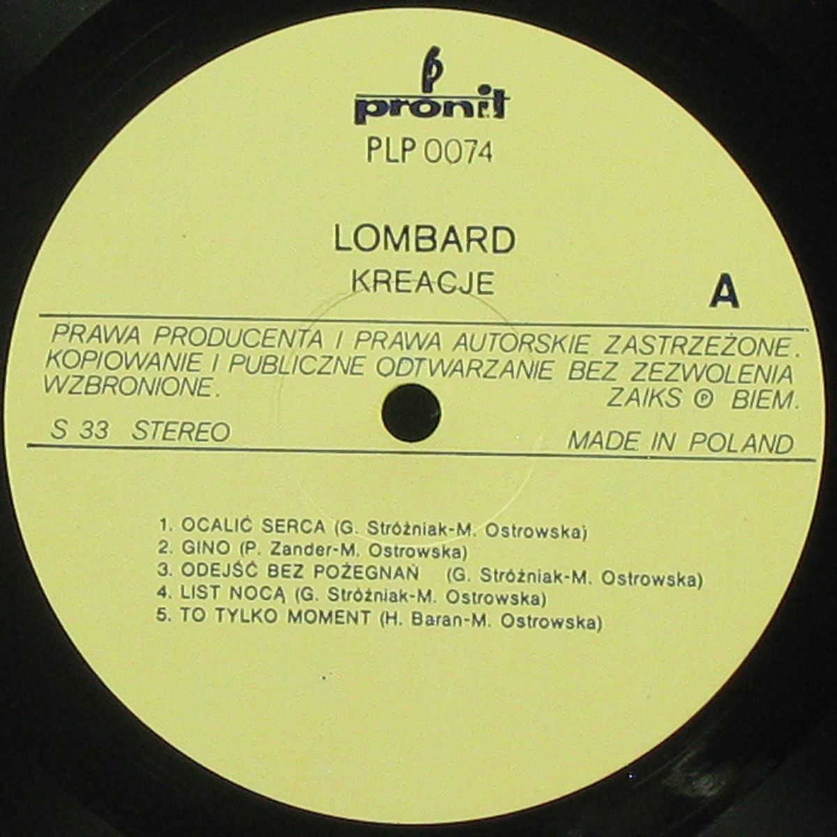 LP Lombard — Kreacje фото 2