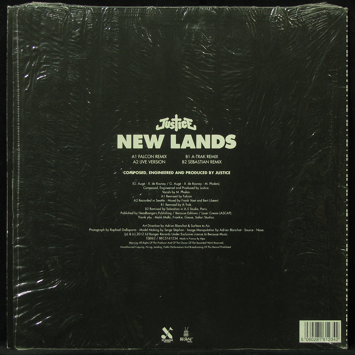 LP Justice — New Lands (maxi) фото 2