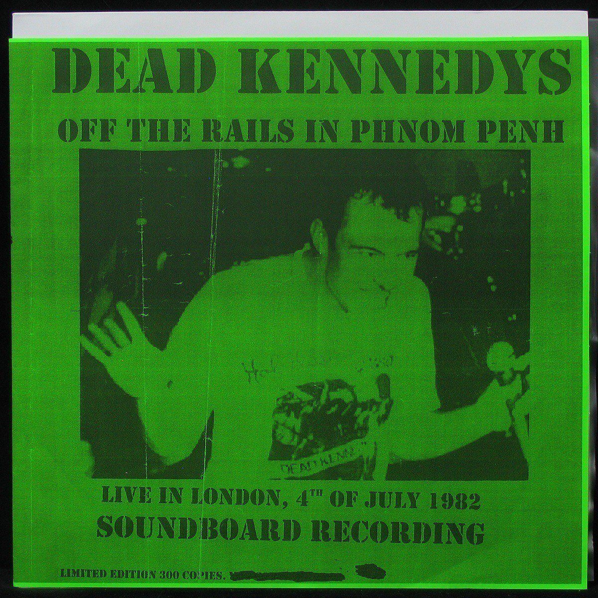 LP Dead Kennedys — Off The Rails In Phnom Penh Live In London, 4th Of July 1982 (coloured vinyl) фото