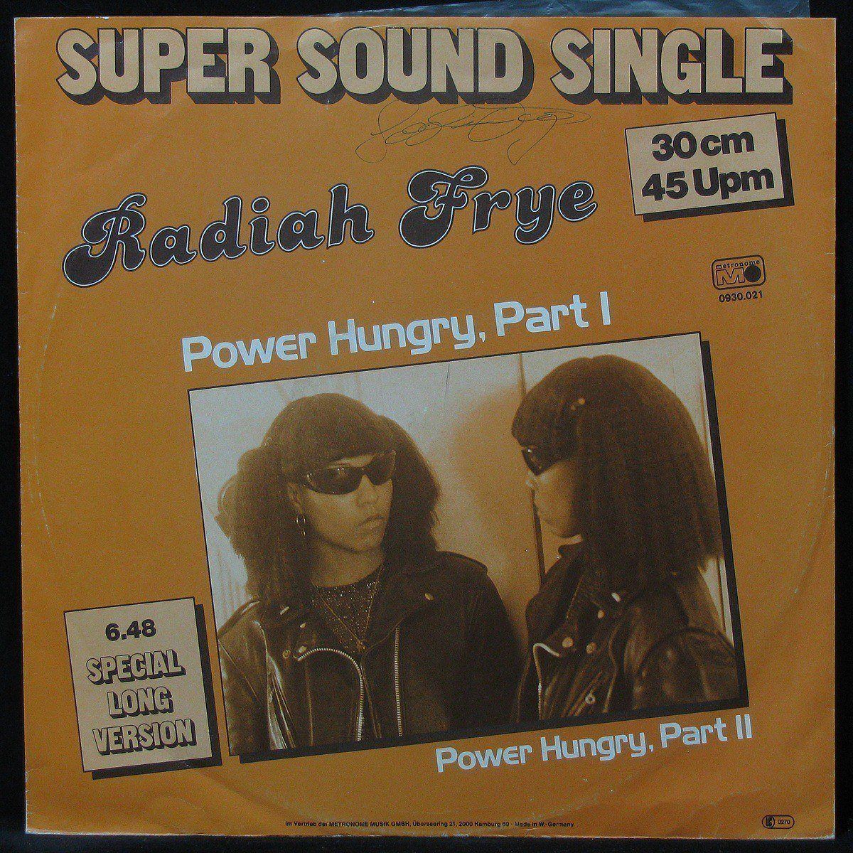 LP Radiah Frye — Power Hungry (maxi) фото