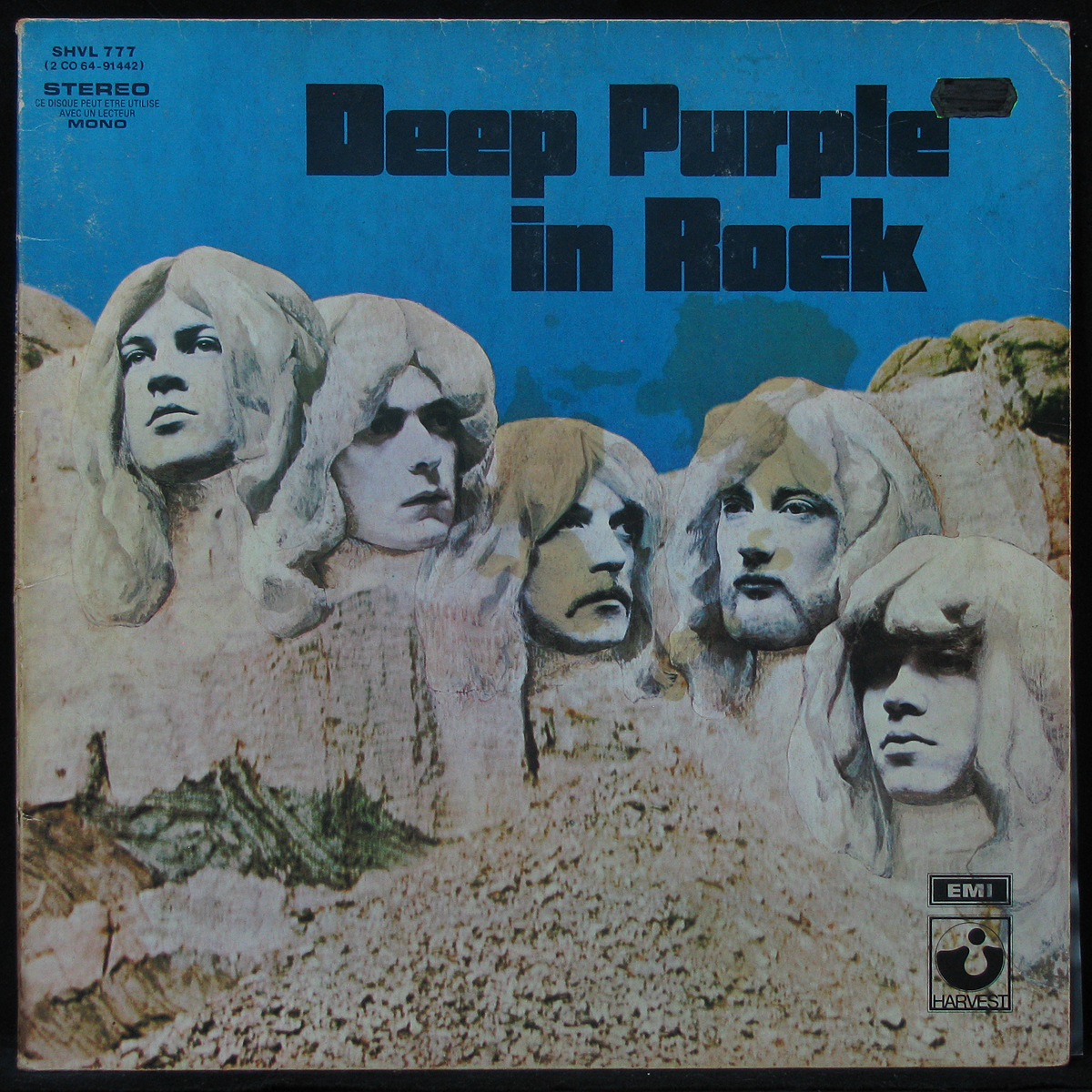 Пластинка Deep Purple - In Rock, 1975, EX/EX-, арт. 302867