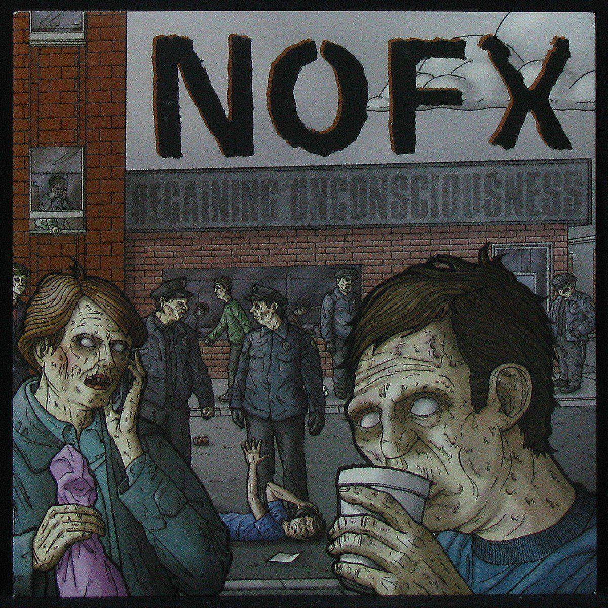 LP Nofx — Regaining Unconsciousness (coloured vinyl, EP) фото