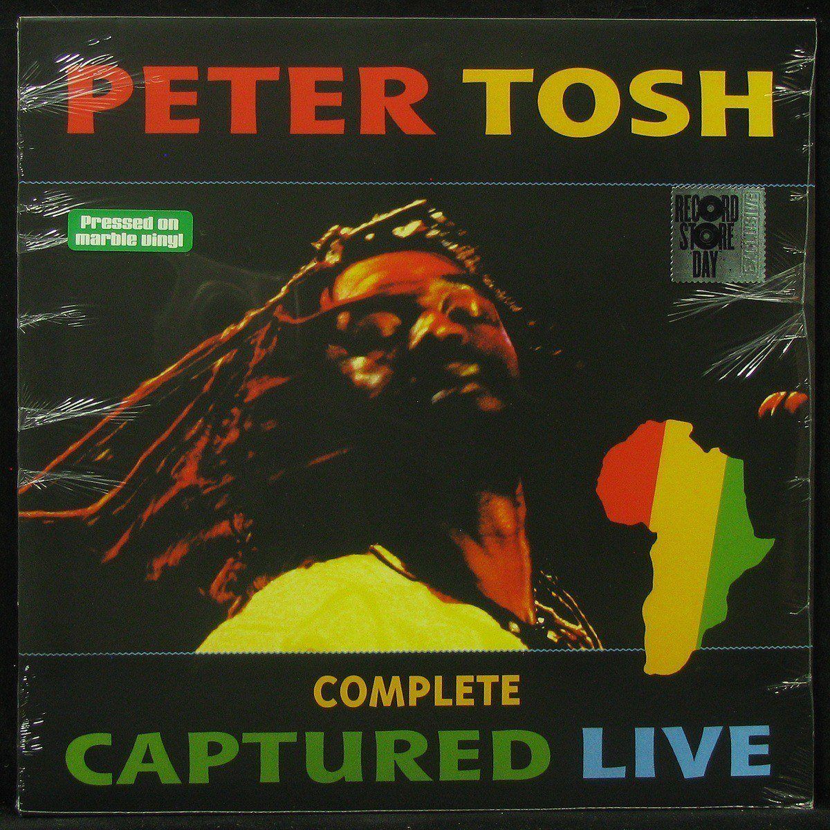 LP Peter Tosh — Complete Captured Live (2LP, coloured vinyl) фото