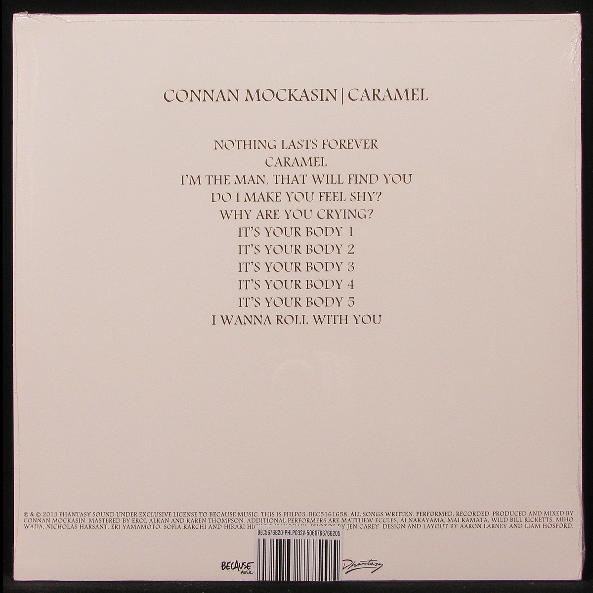 LP Connan Mockasin — Caramel (coloured vinyl) фото 2
