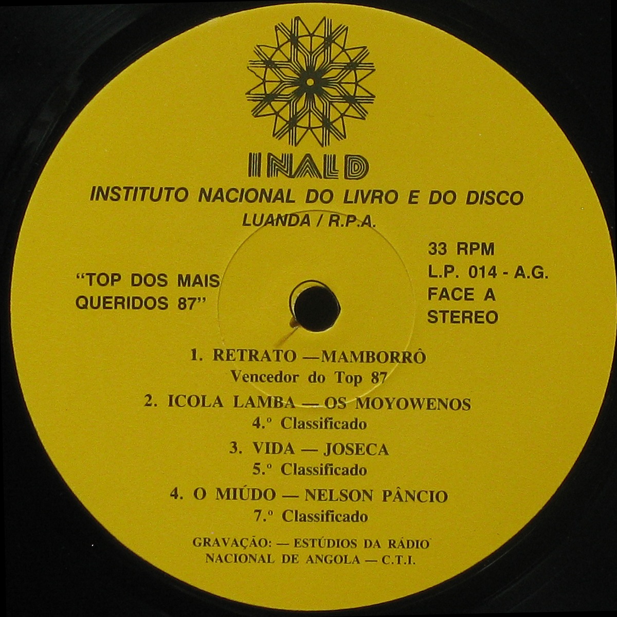LP V/A — Top Dos Mais Queridos 87 - Angola 3 фото 3