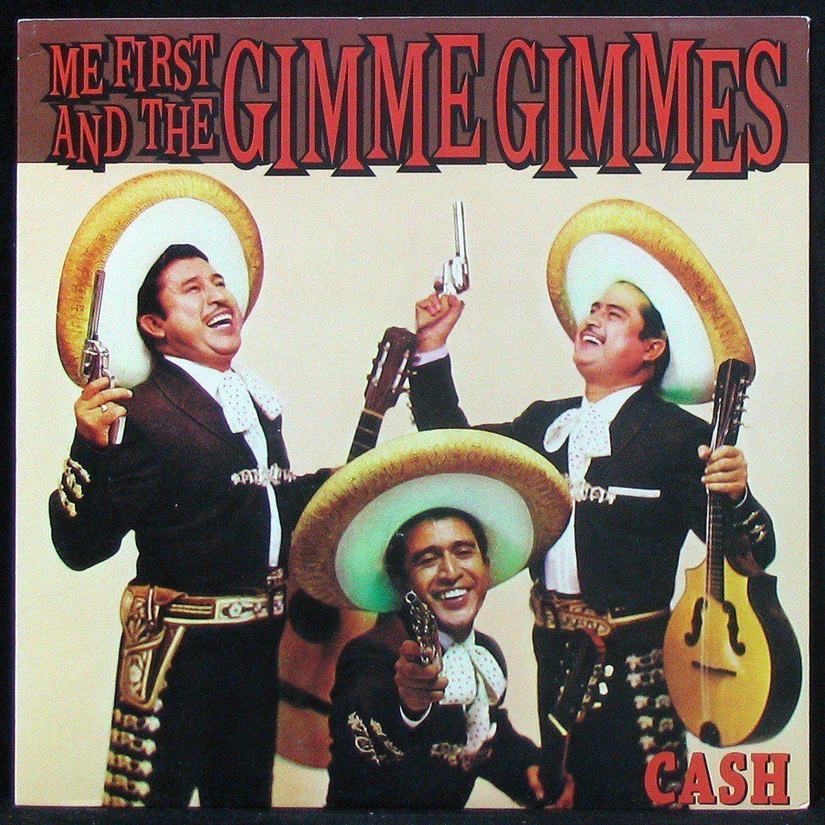 LP Me First And The Gimme Gimmes — Cash (coloured vinyl, single) фото
