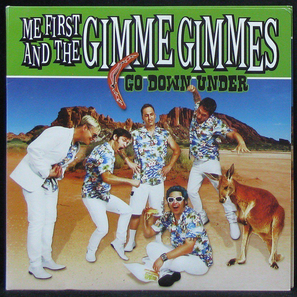 LP Me First And The Gimme Gimmes — Go Down Under (2LP, coloured vinyl, single) фото