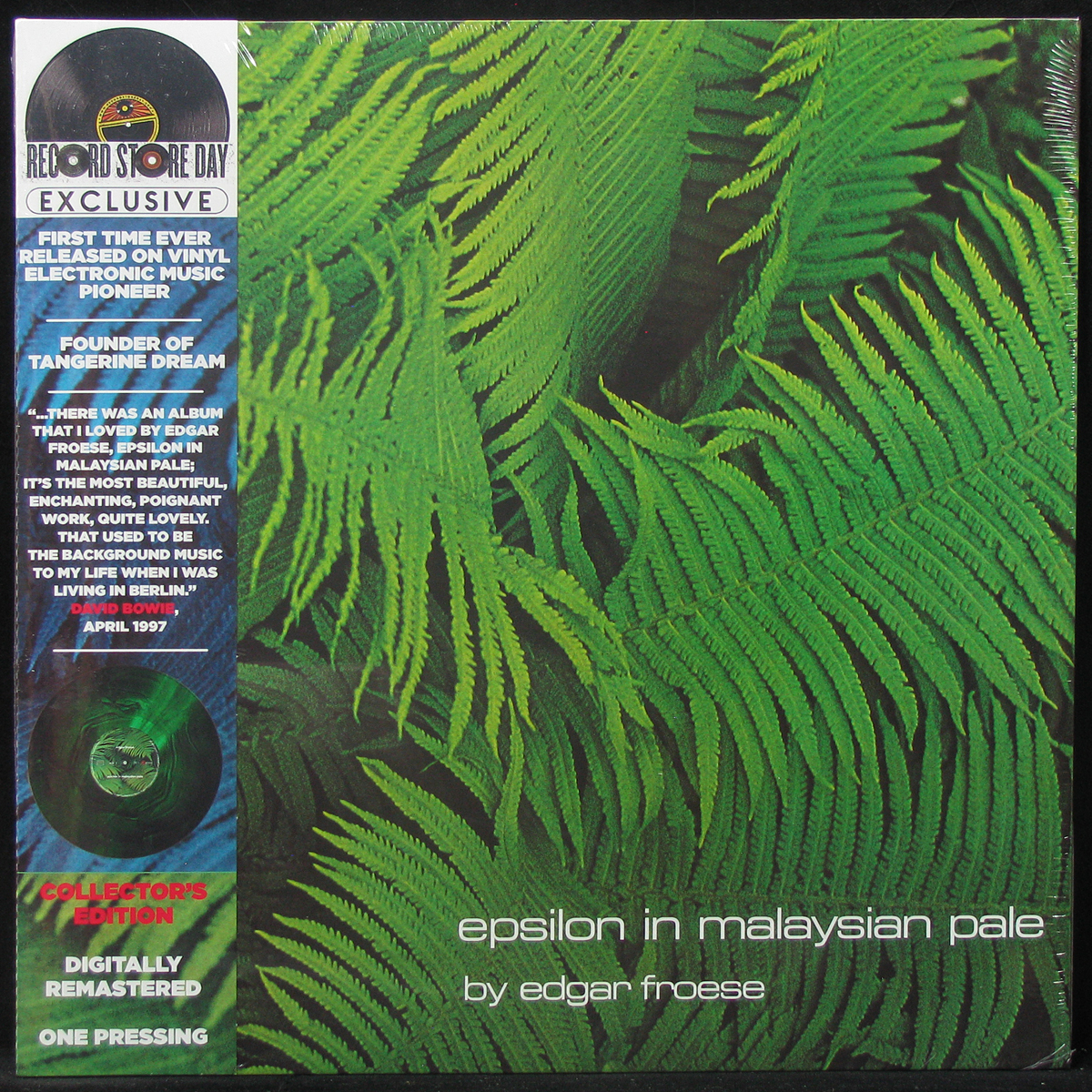 LP Edgar Froese — Epsilon In Malaysian Pale (coloured vinyl, + obi) фото