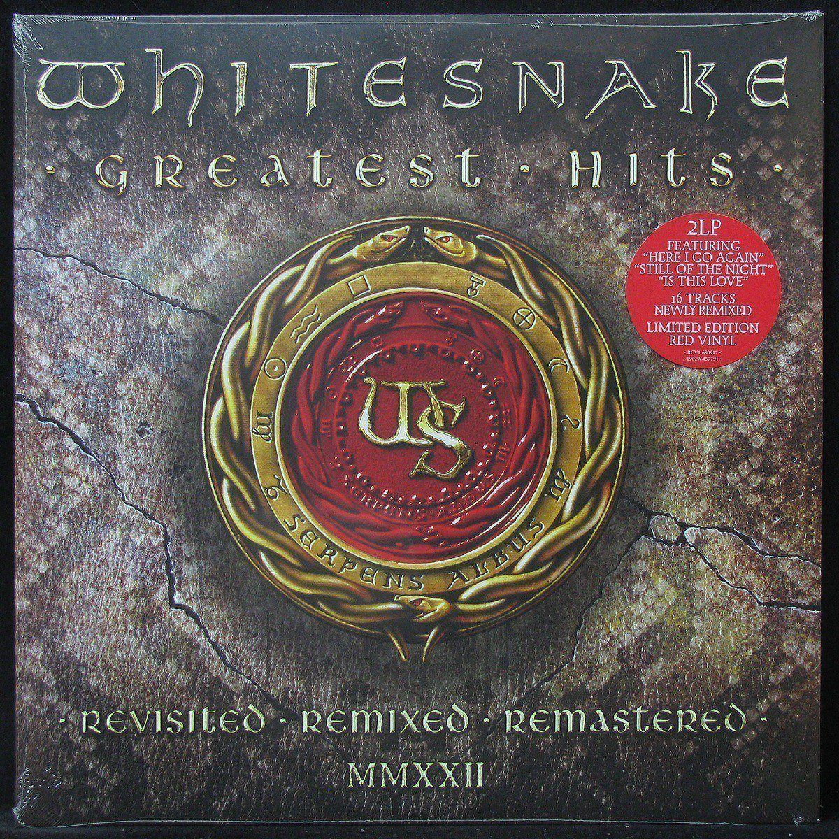 LP Whitesnake — Greatest Hits (2LP, coloured vinyl) фото