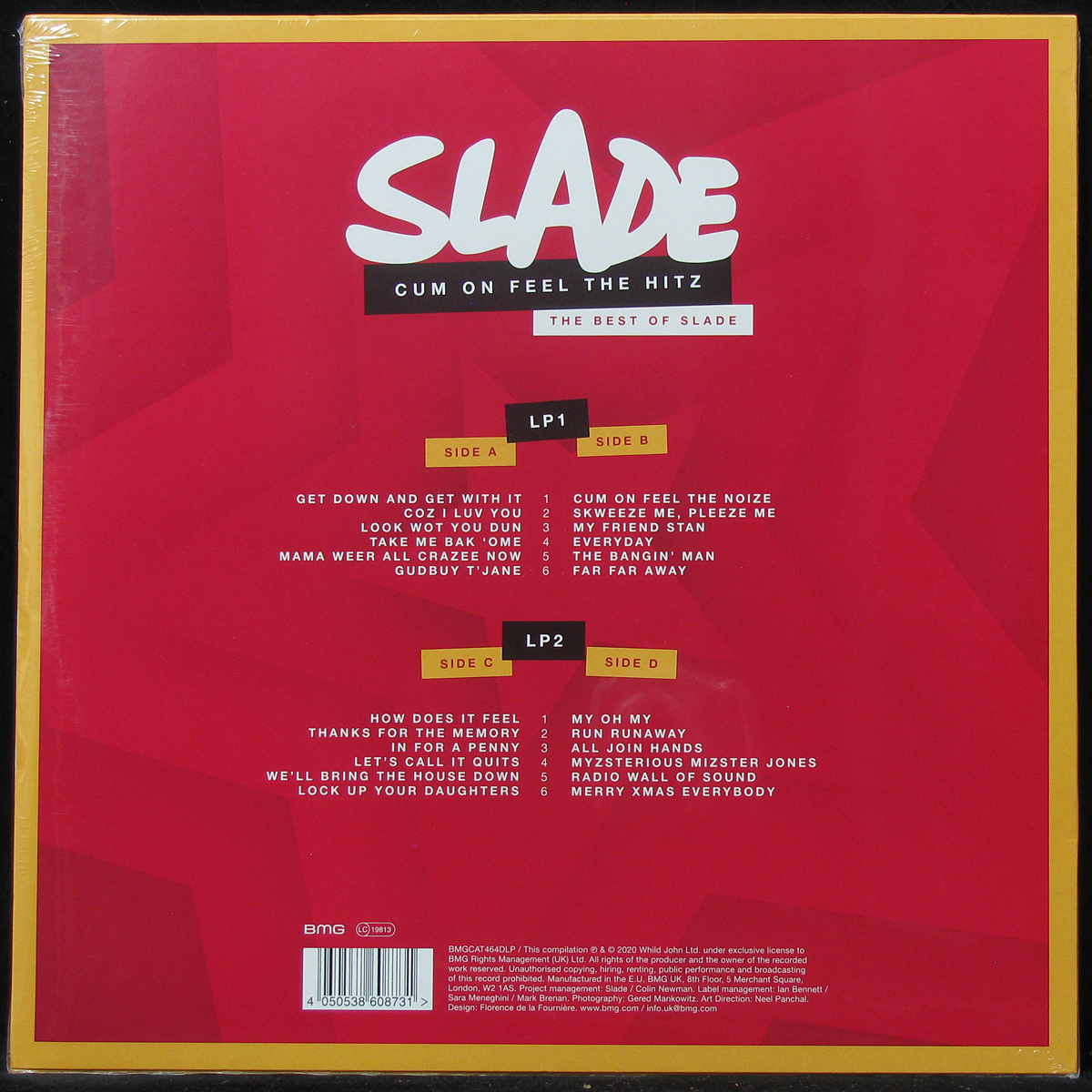 LP Slade — Cum On Feel The Hitz - The Best Of Slade (2LP) фото 2