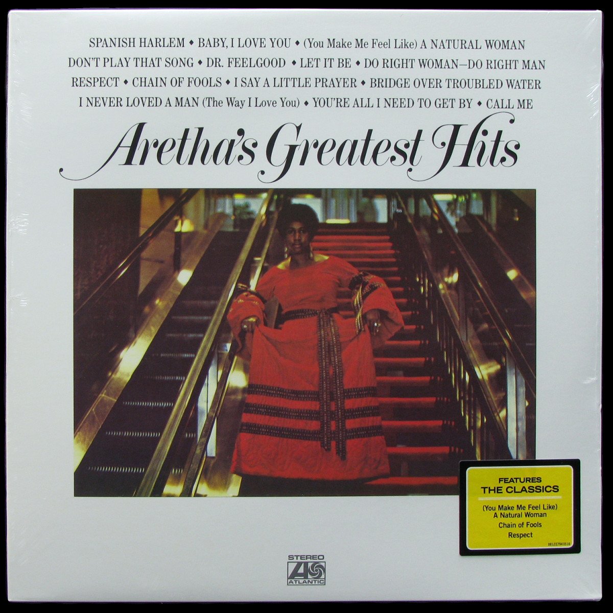 LP Aretha Franklin — Aretha's Greatest Hits фото