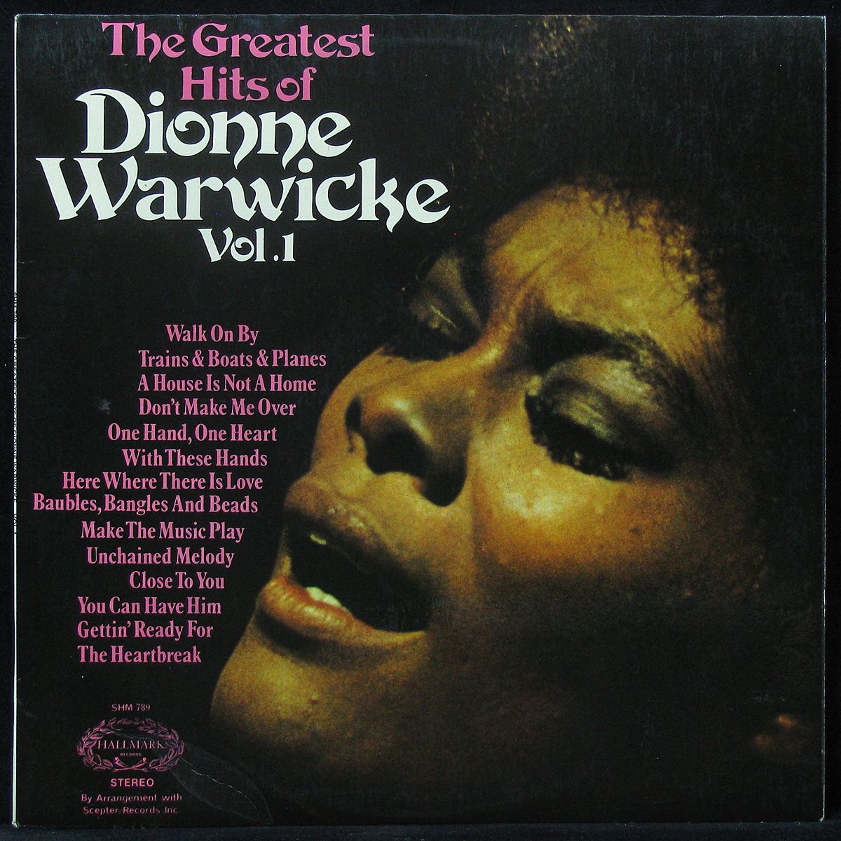 LP Dionne Warwick — Greatest Hits Of Dionne Warwicke Vol. 1 фото