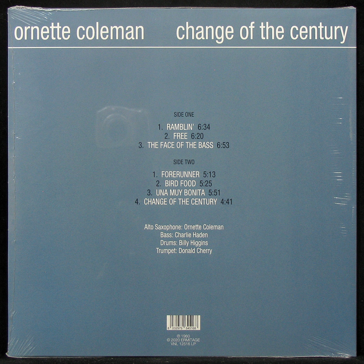 LP Ornette Coleman — Change Of The Century (coloured vinyl) фото 2