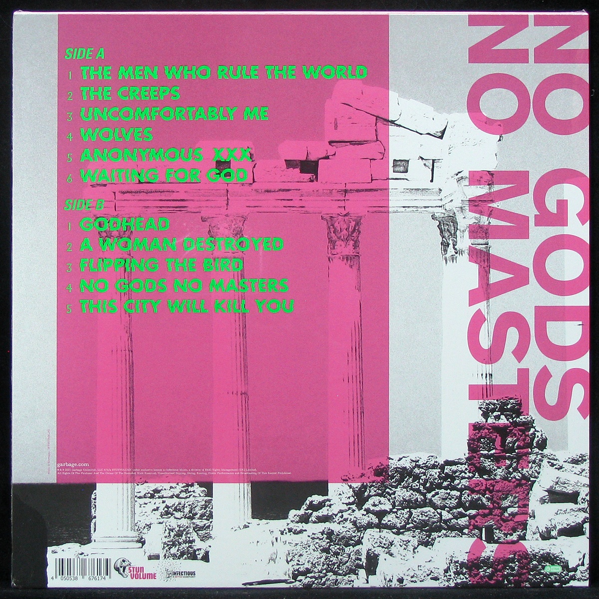 LP Garbage — No Gods No Masters фото 2