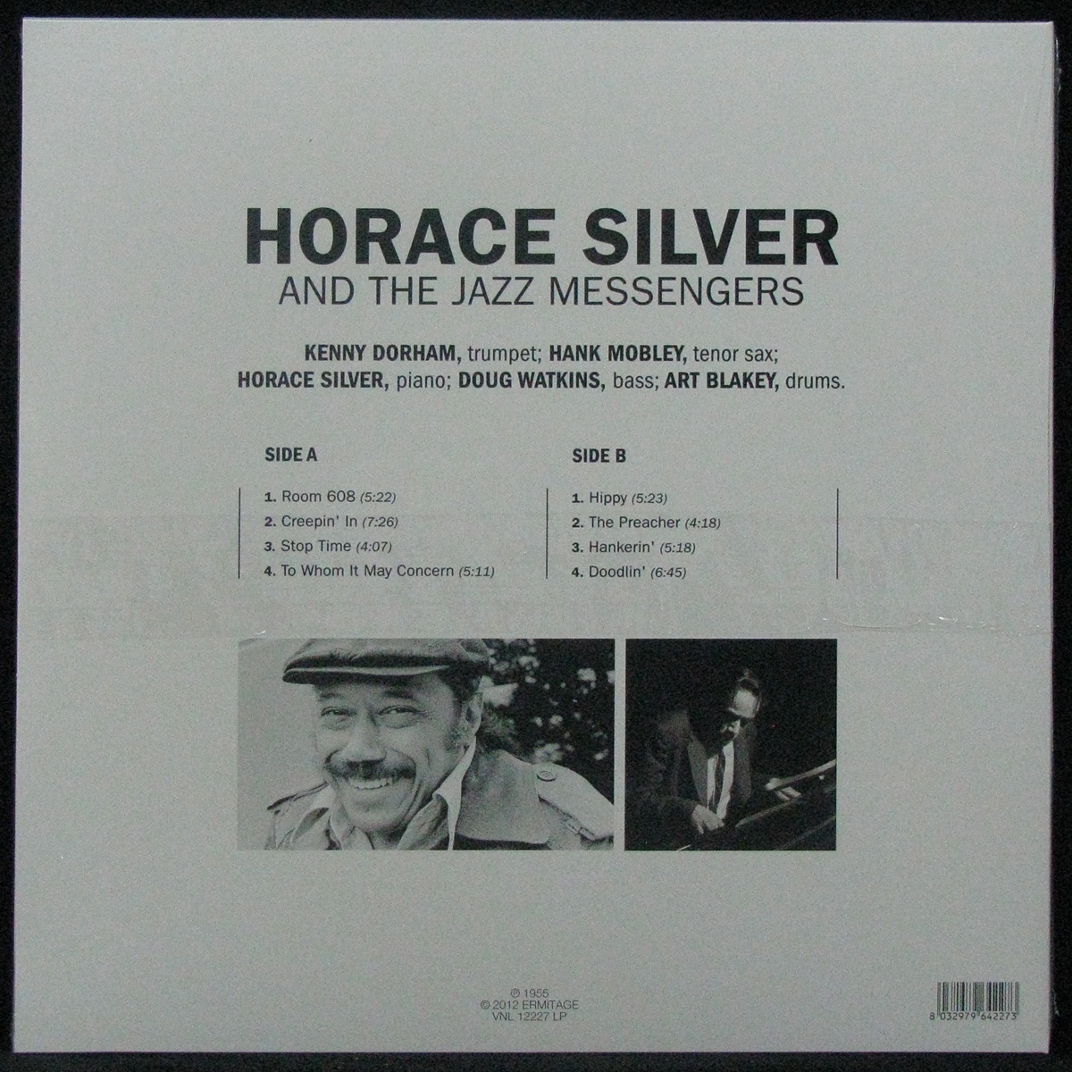 LP Horace Silver / Jazz Messengers — Horace Silver And The Jazz Messengers (coloured vinyl) фото 2