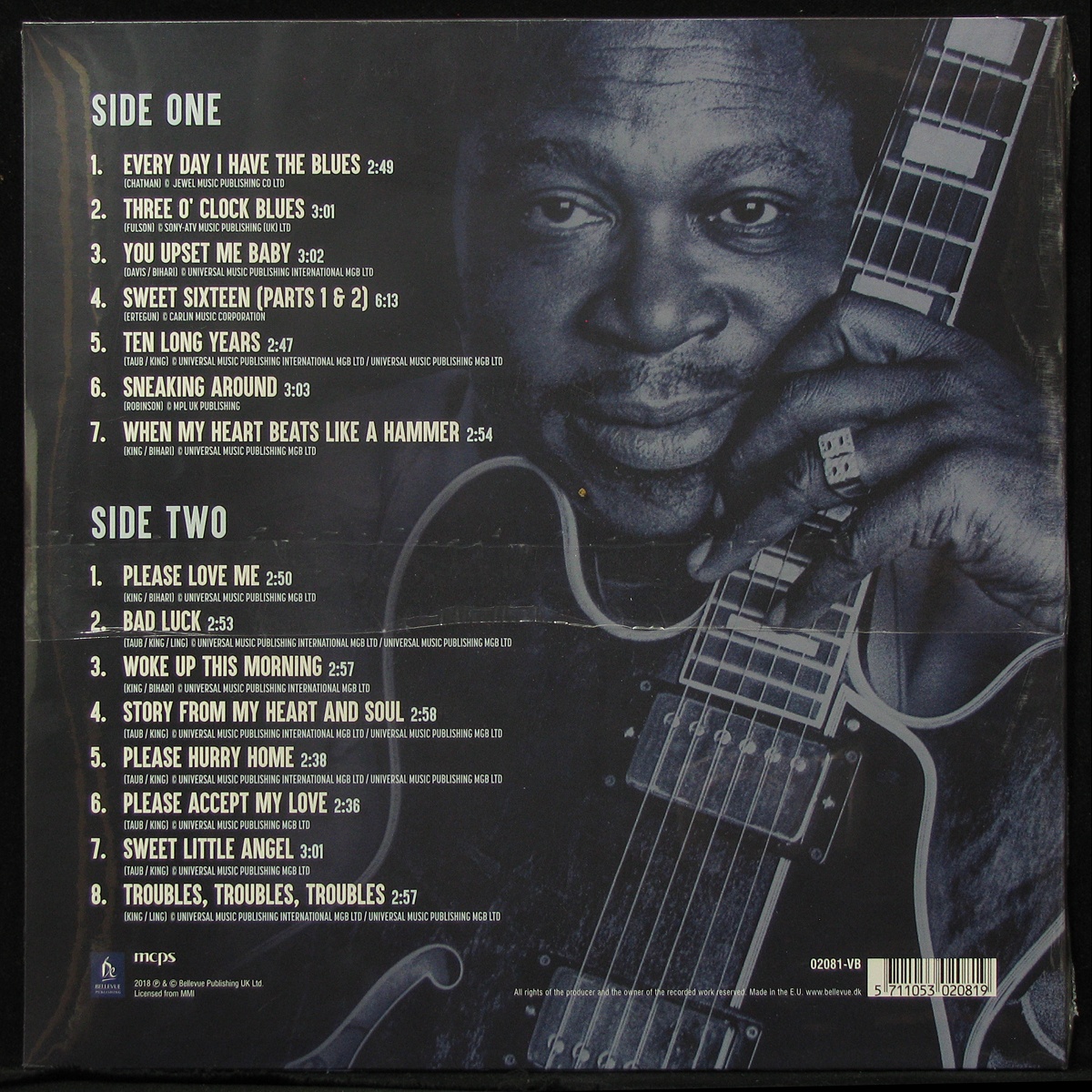 LP B.B. King — King Of The Blues фото 2