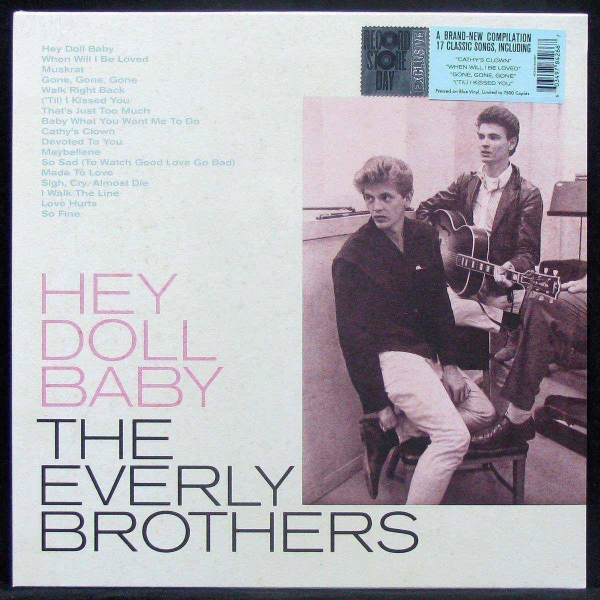LP Everly Brothers — Hey Doll Baby (coloured vinyl) фото