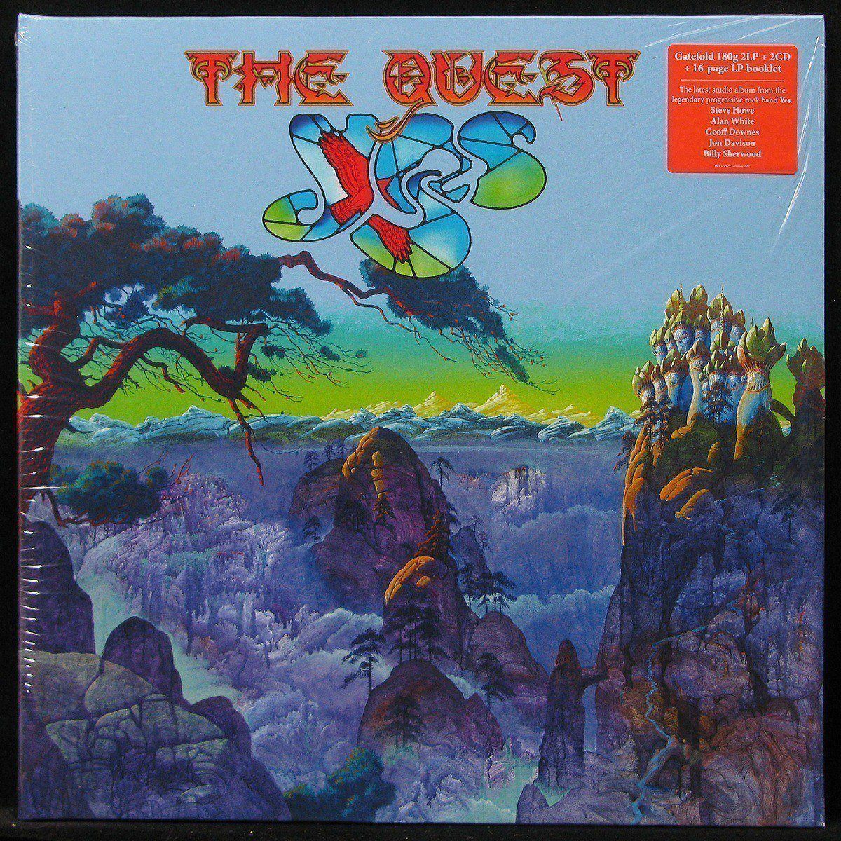 LP Yes — Quest (2LP, + 2CD, + booklet) фото