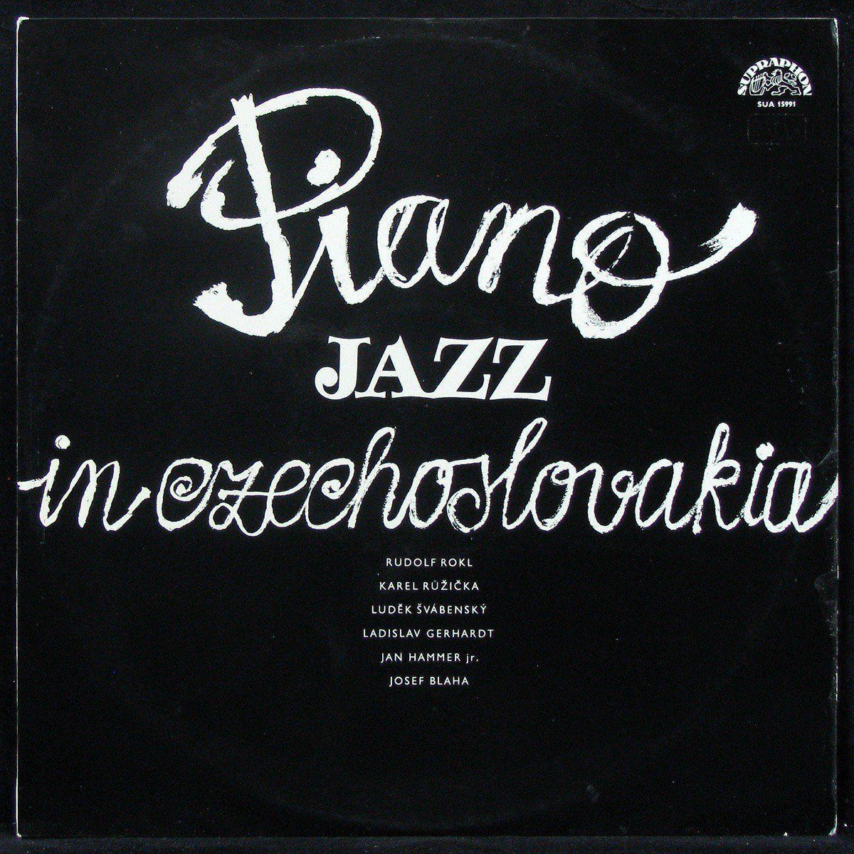 LP V/A — Piano Jazz In Czechoslovakia фото