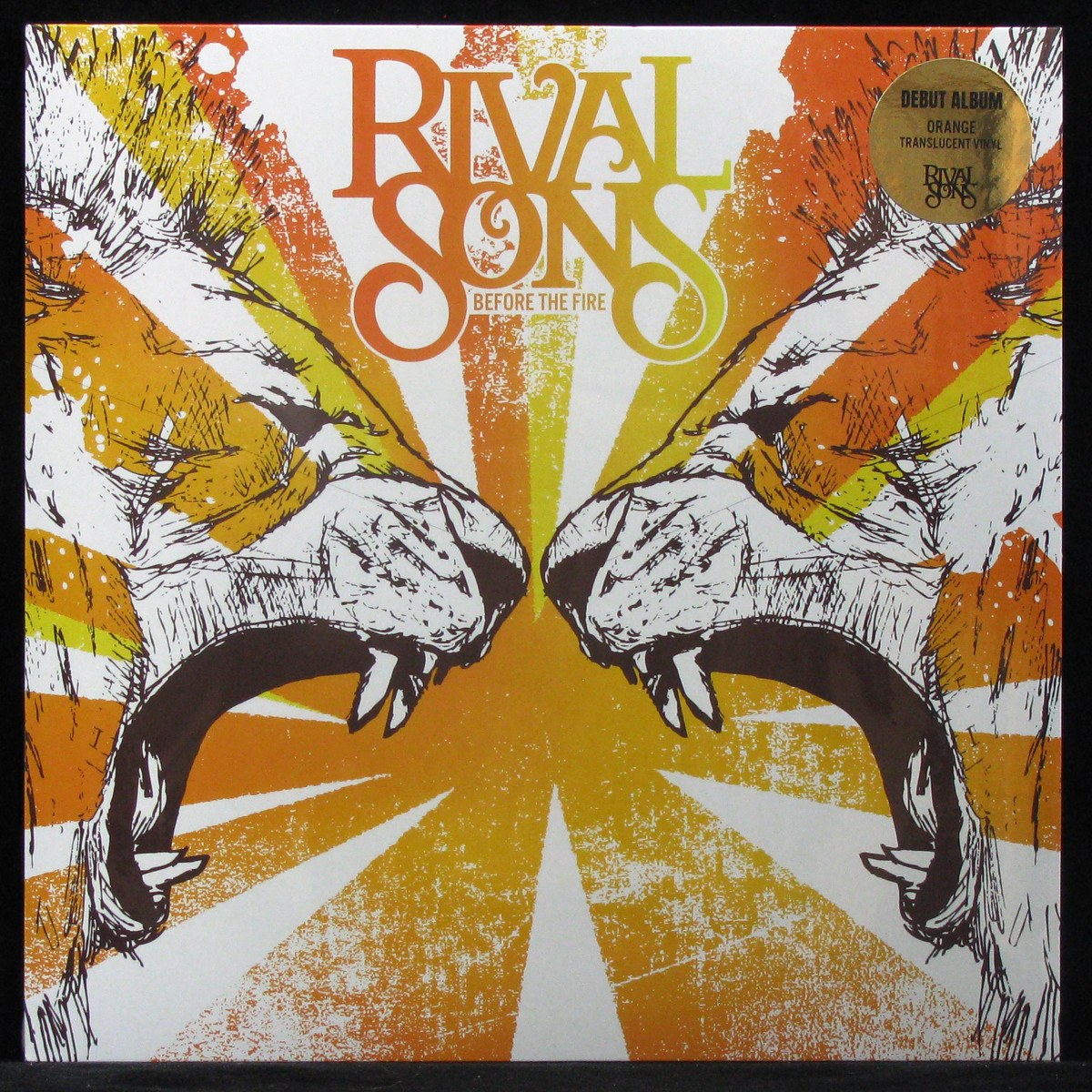 LP Rival Sons — Before The Fire (coloured vinyl) фото