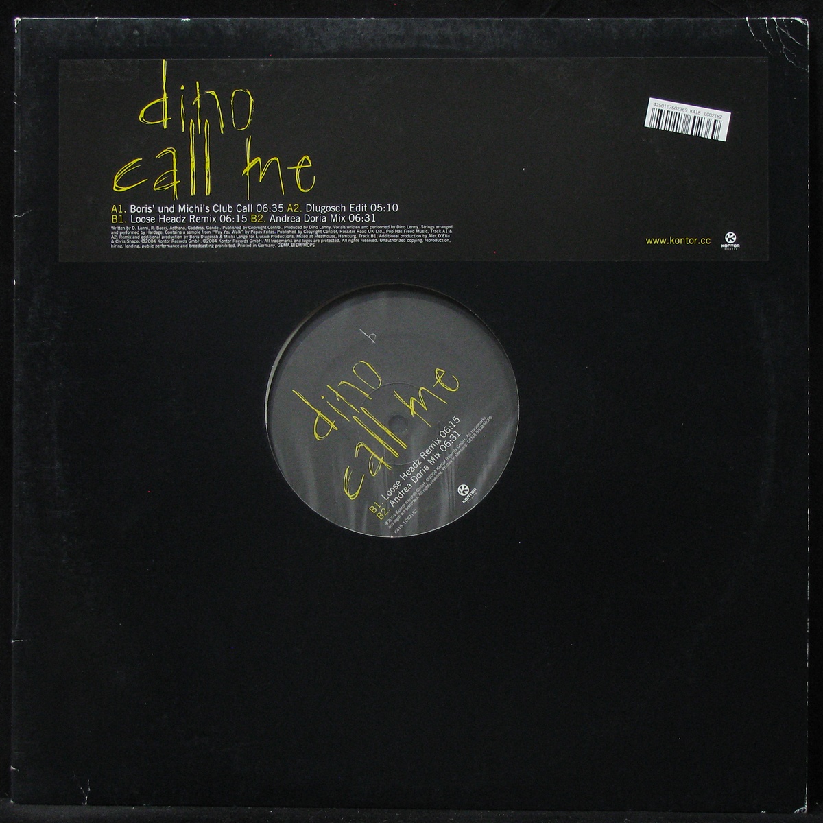 LP Dino — Call Me (maxi) фото