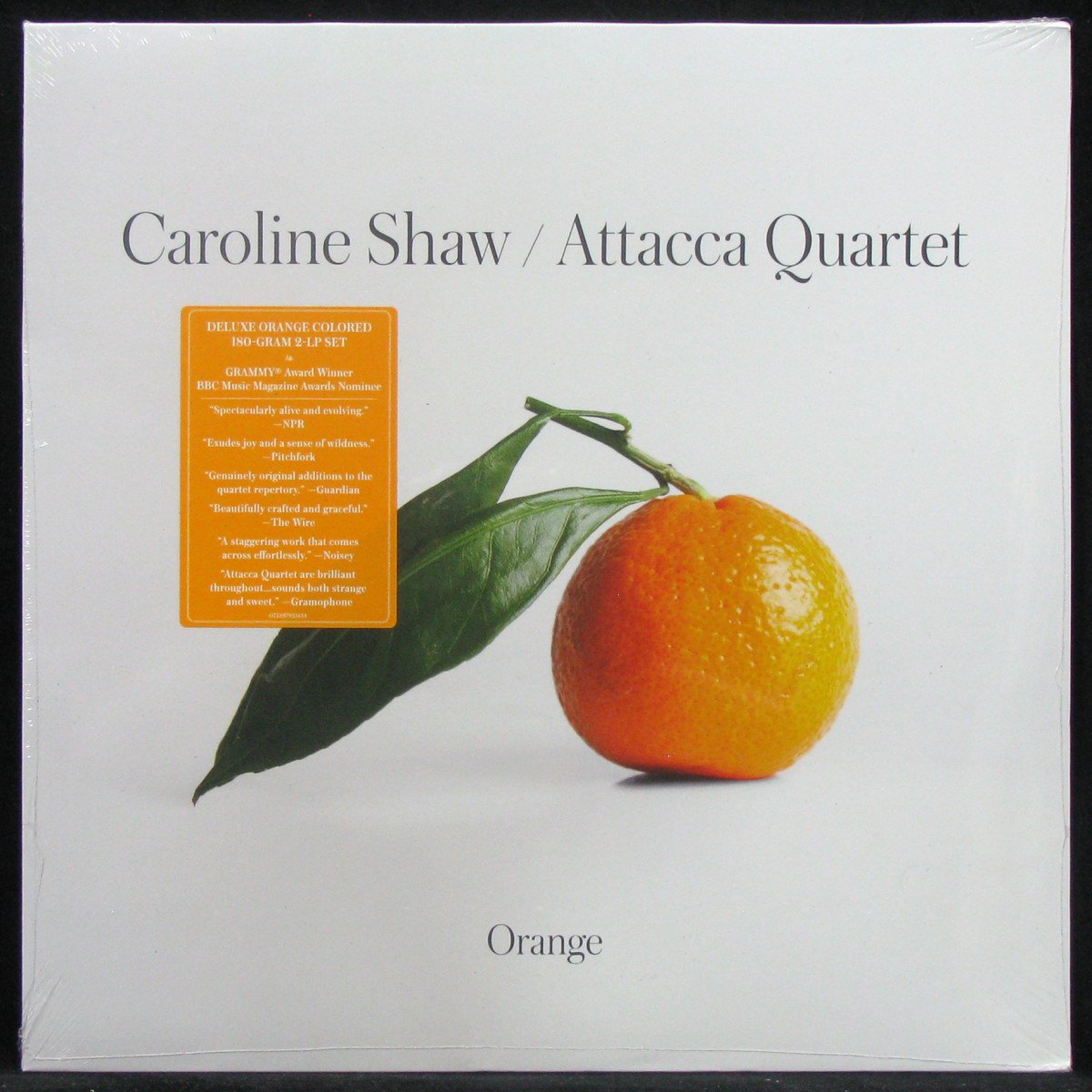 LP Caroline Shaw / Attacca Quartet — Orange (2LP, coloured vinyl) фото