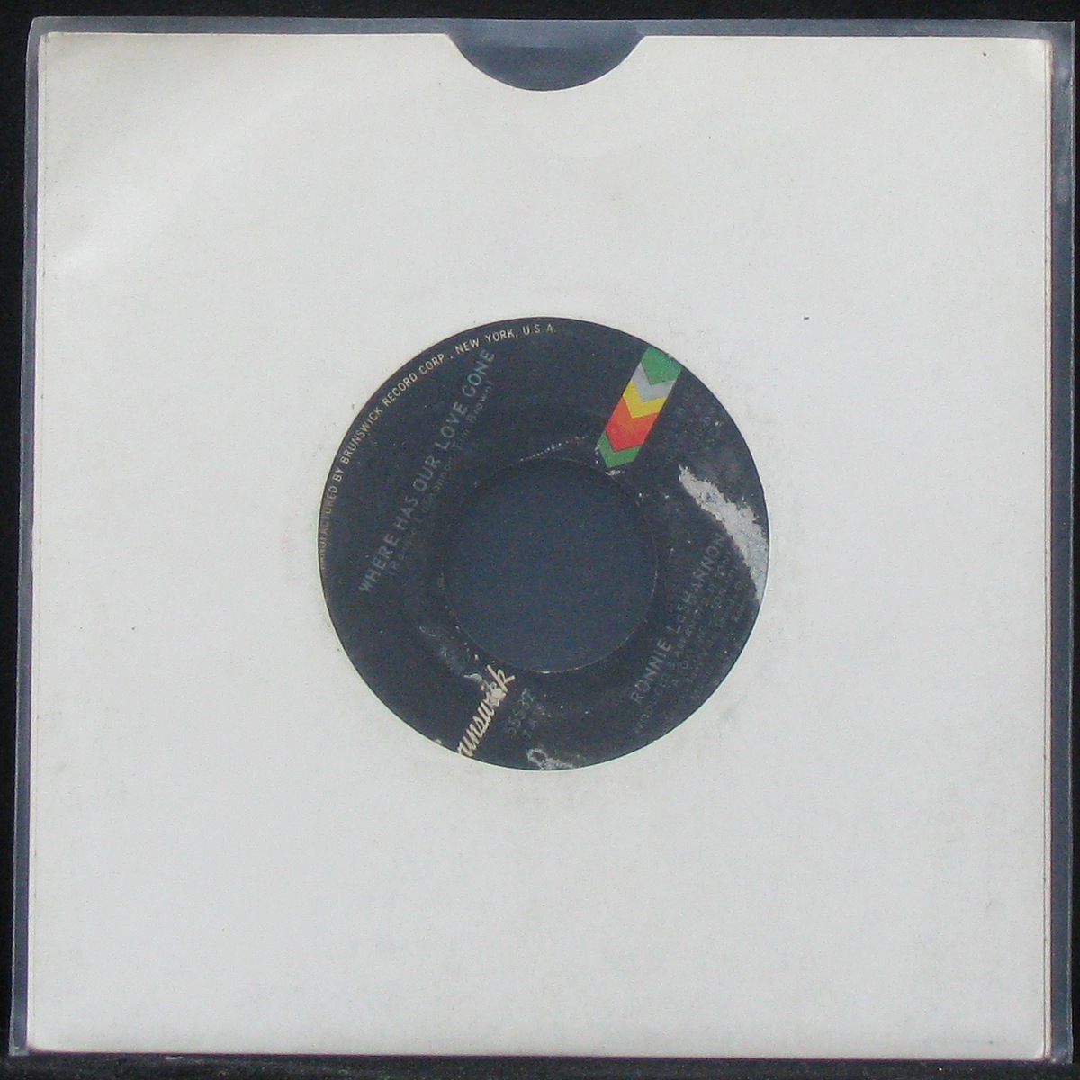 LP Ronnie LaShannon — Where Has Our Love Gone (single) фото