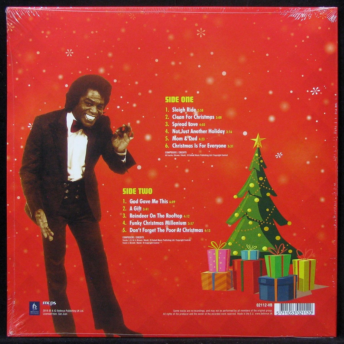 LP James Brown — Merry Christmas Album фото 2