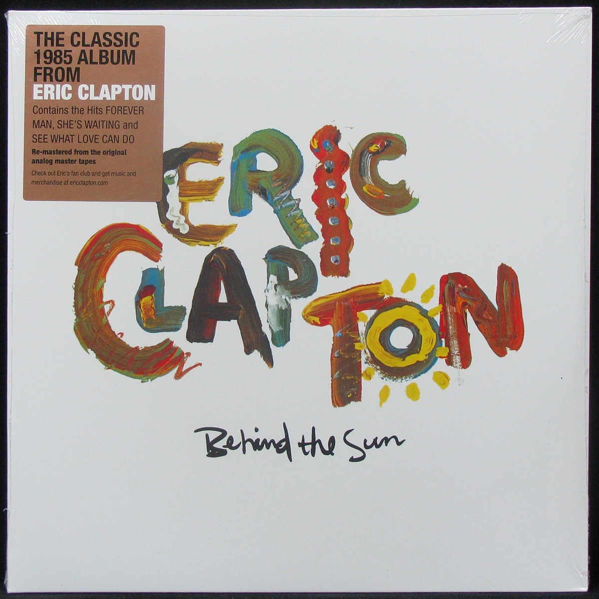 LP Eric Clapton — Behind The Sun (2LP) фото
