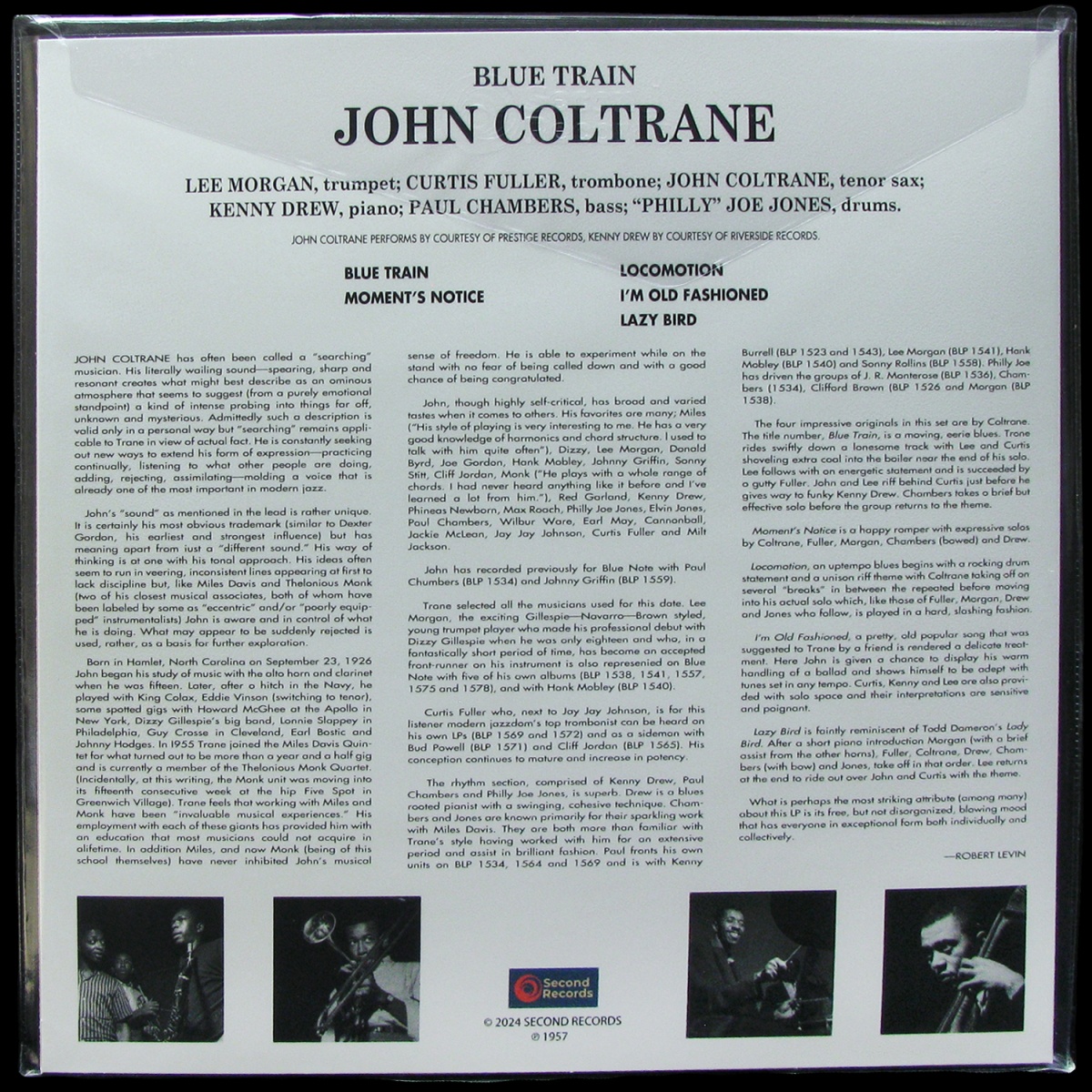 LP John Coltrane — Blue Train фото 2