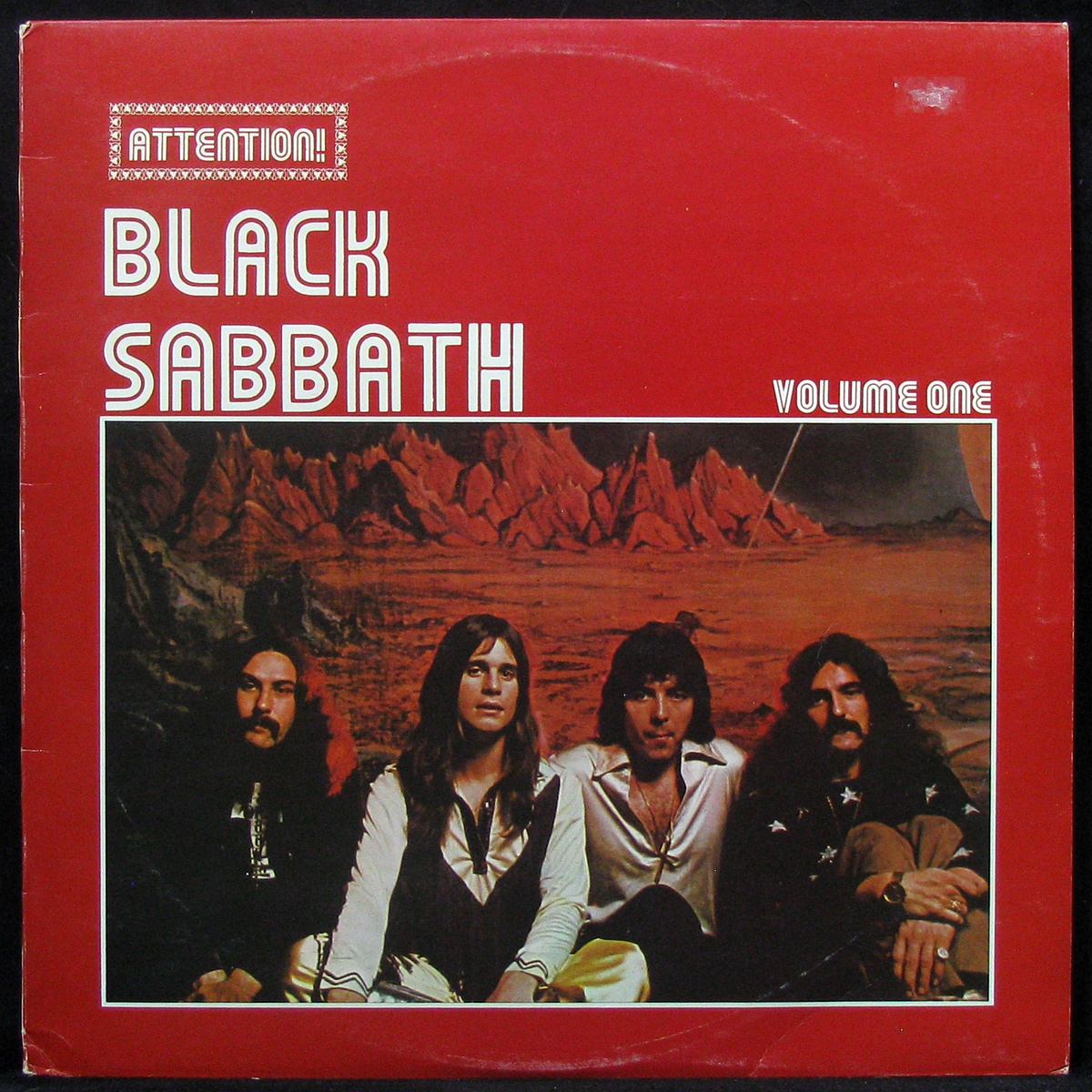 Пластинка Black Sabbath - Attention! Black Sabbath!, 1975, EX+/NM, арт ...