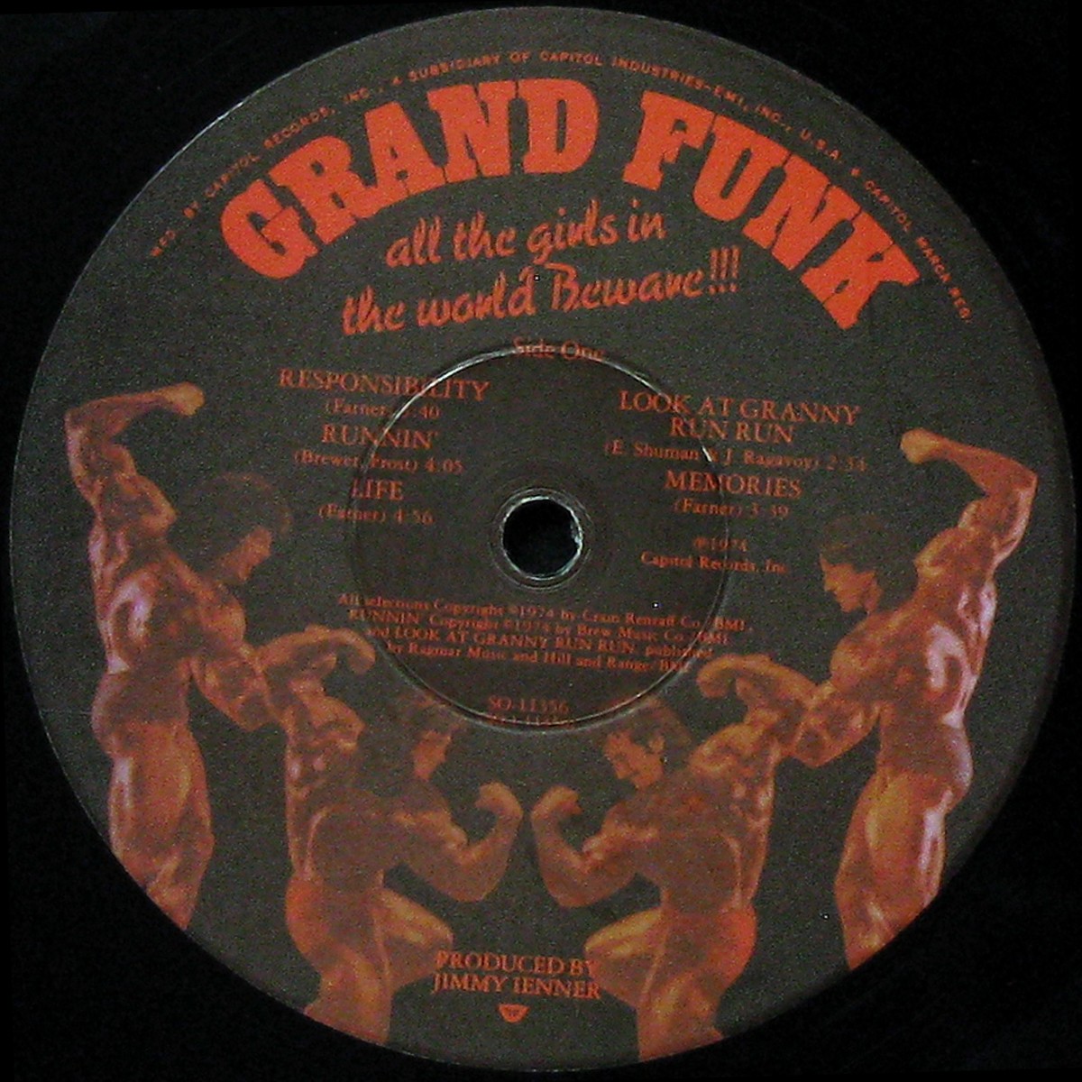 LP Grand Funk Railroad — All The Girls In The World Beware! фото 3