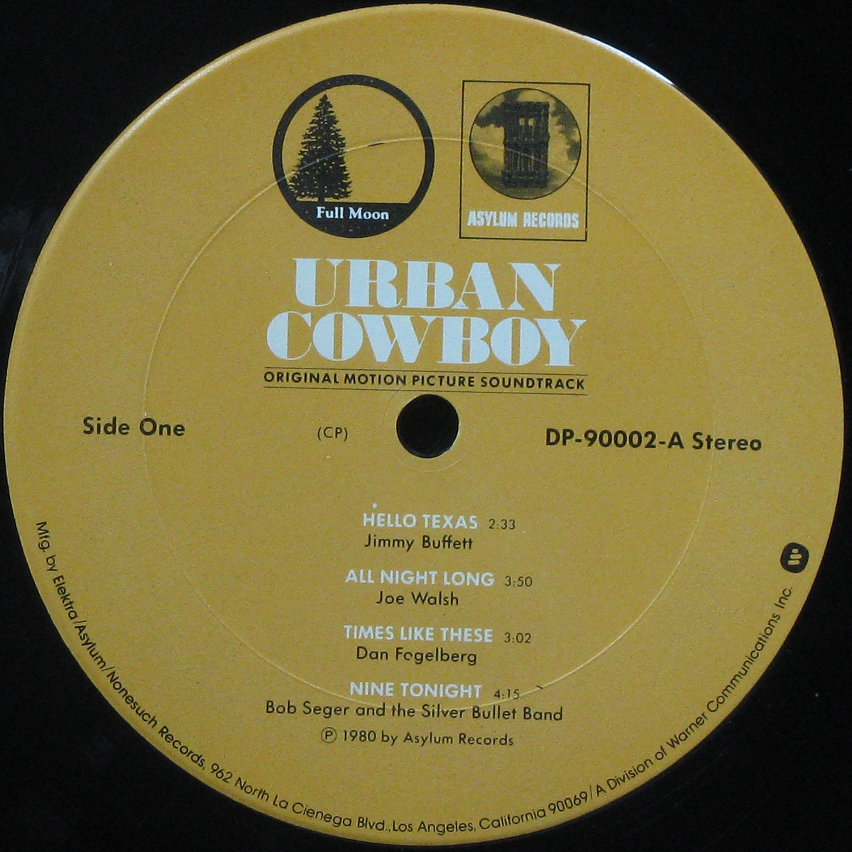 LP Soundtrack — Urban Cowboy (2LP, + poster) фото 2