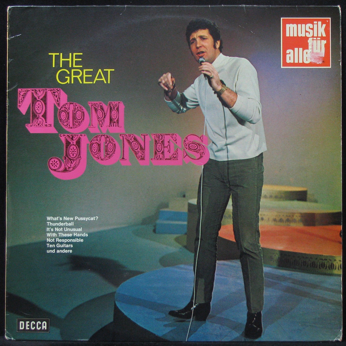 LP Tom Jones — Great Tom Jones фото