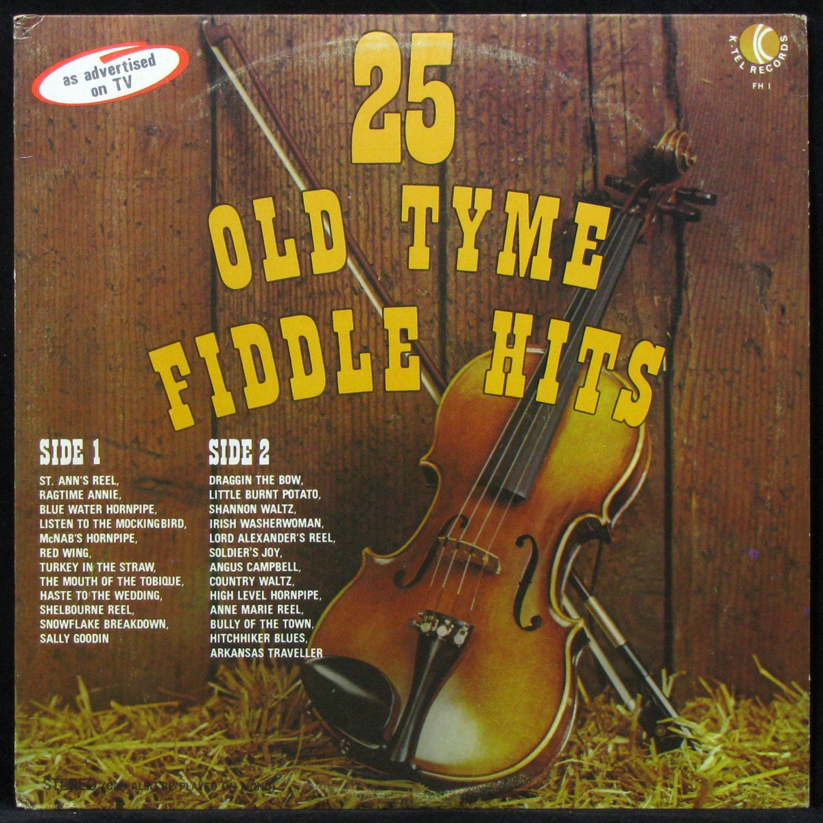 LP V/A — 25 Old Tyme Fiddle Hits фото