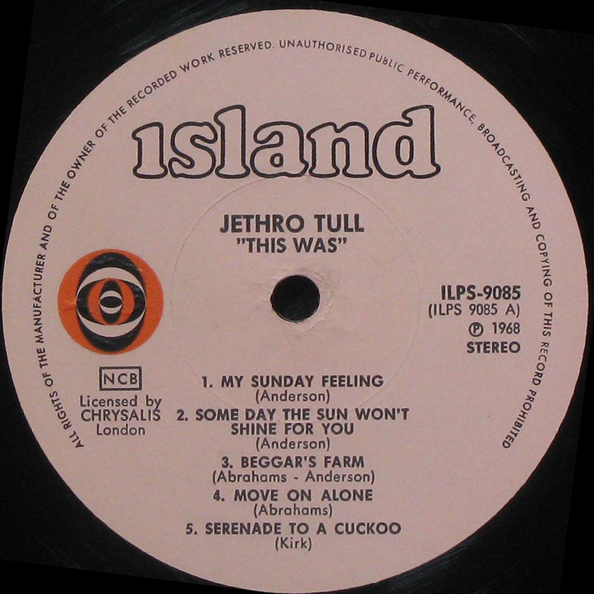 LP Jethro Tull — This Was фото 4