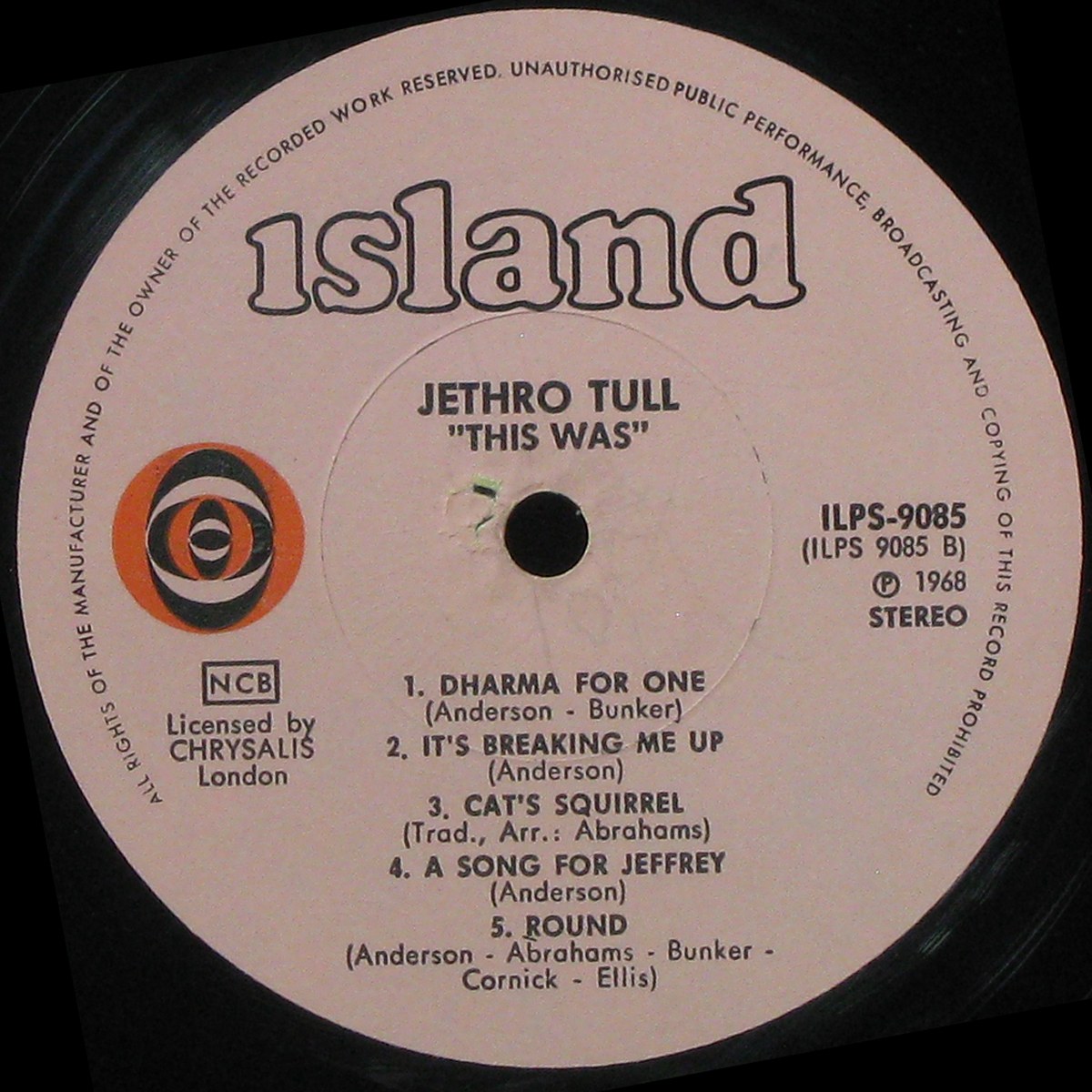 LP Jethro Tull — This Was фото 5