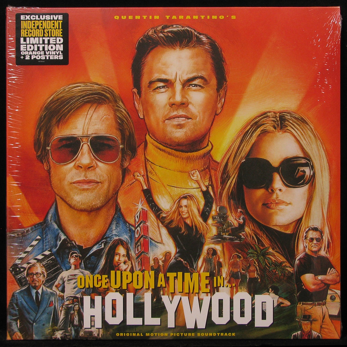 LP Soundtrack — Once Upon A Time In Hollywood (2LP, coloured vinyl, + 2 posters) фото