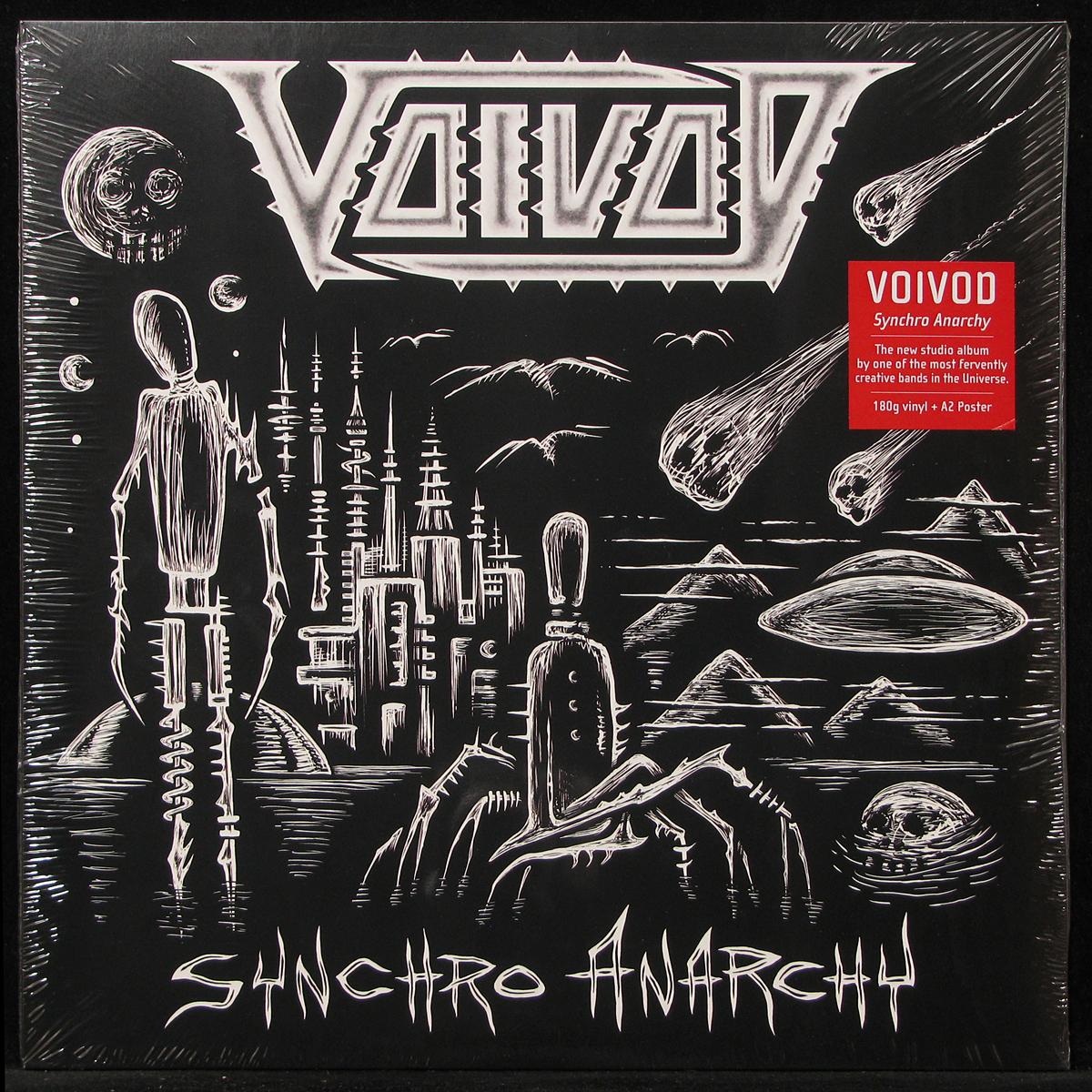 LP Voivod — Synchro Anarchy (+ poster) фото