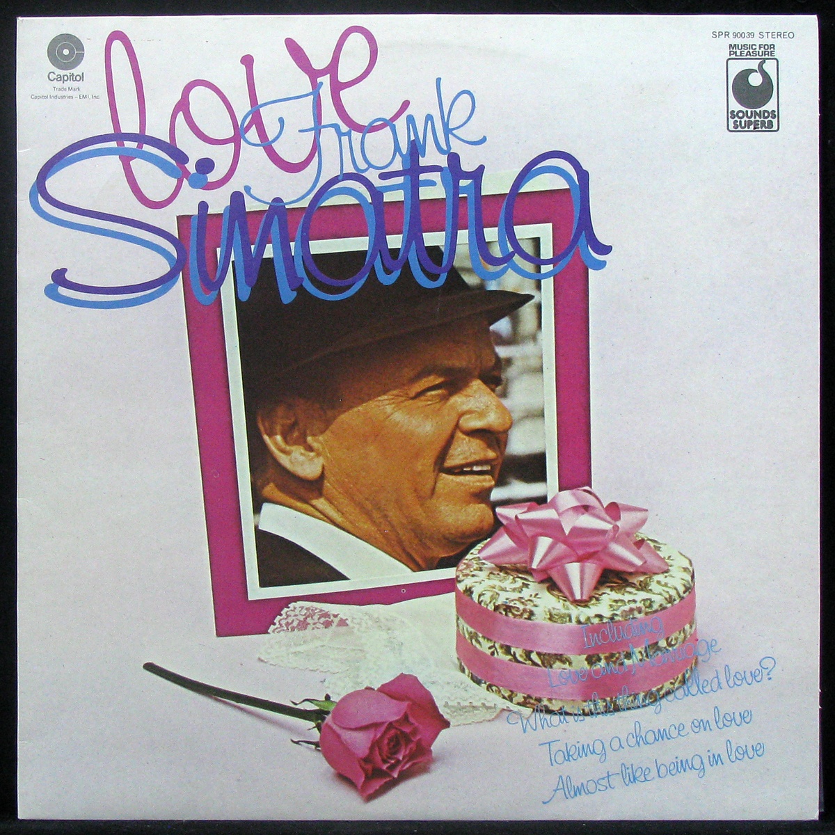 LP Frank Sinatra — Love фото